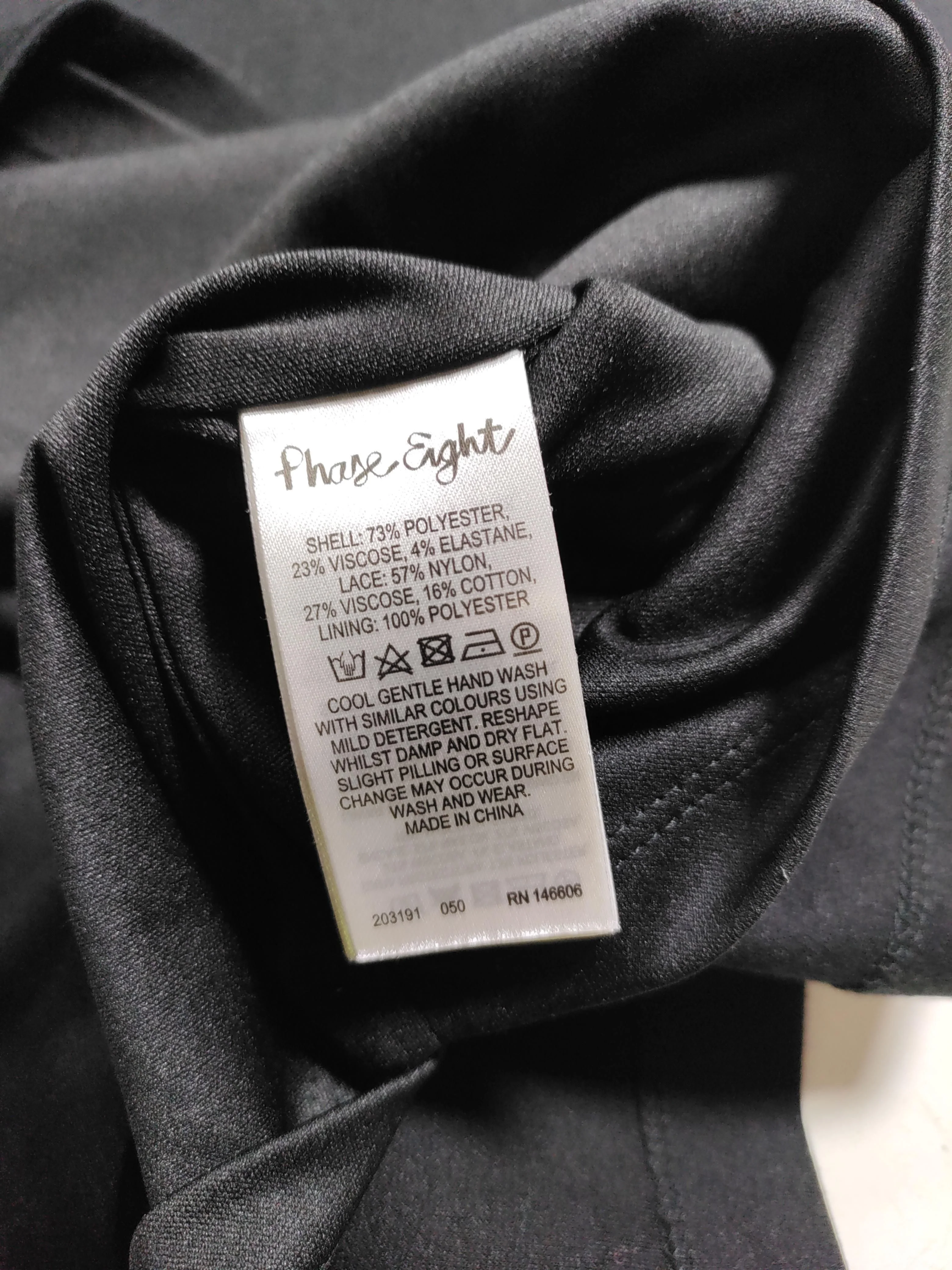 Phase Eight Bodycon Midi Dress UK16 in Black - Image 6