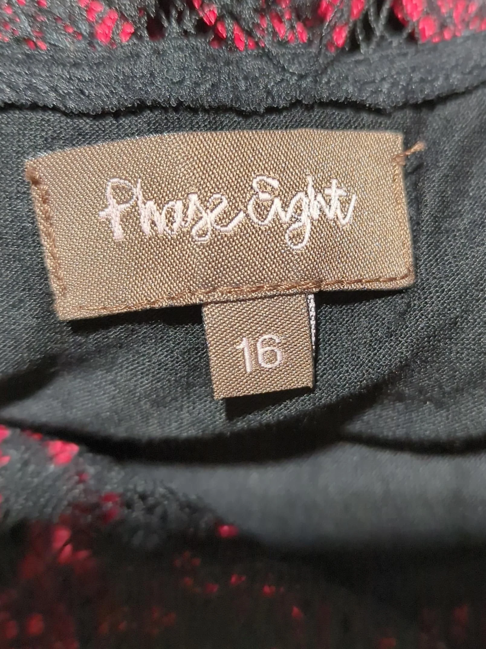 Phase Eight Bodycon Midi Dress UK16 in Black - Image 5