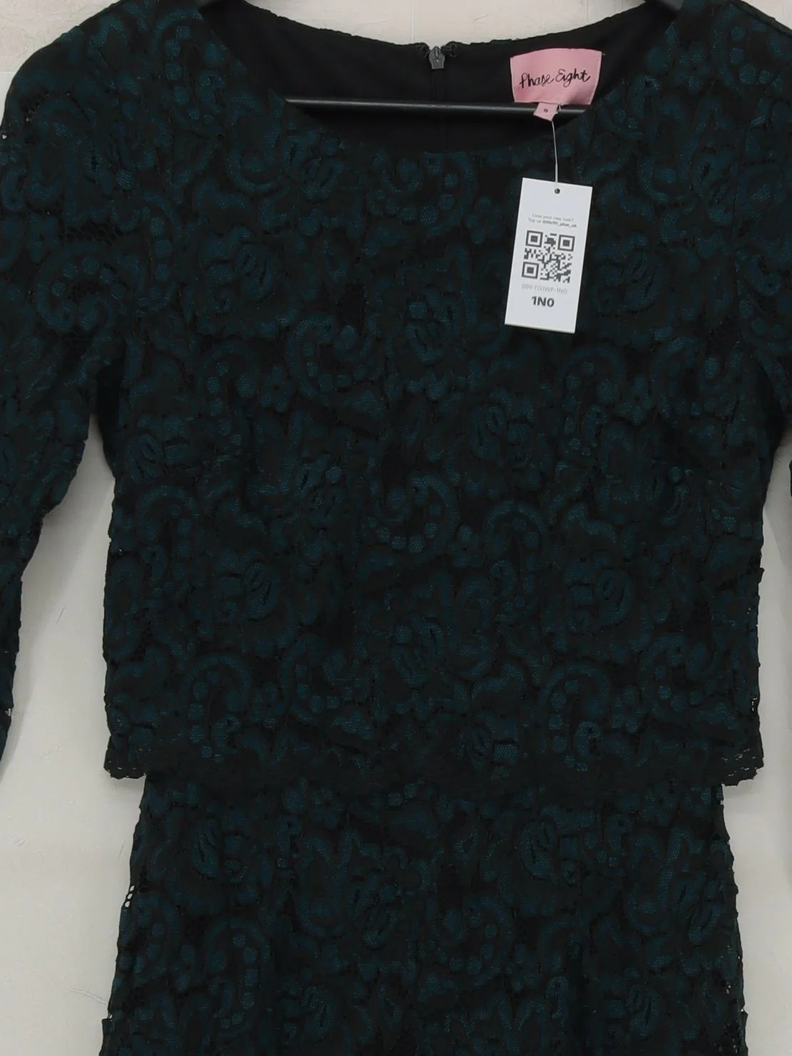 Phase Eight Bodycon Midi Dress UK8 in Green - Image 3