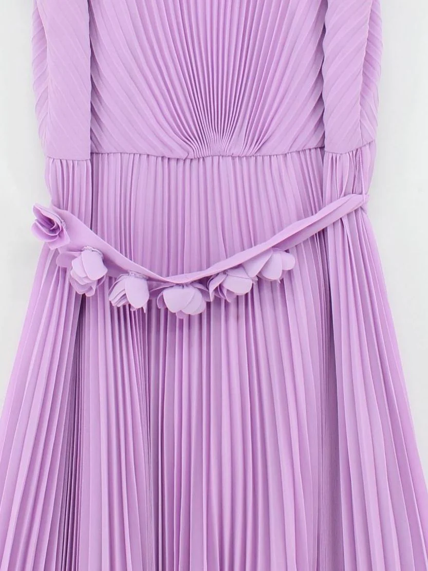 Phase Eight Jumper Midi Dress UK12 in Purple - Image 3