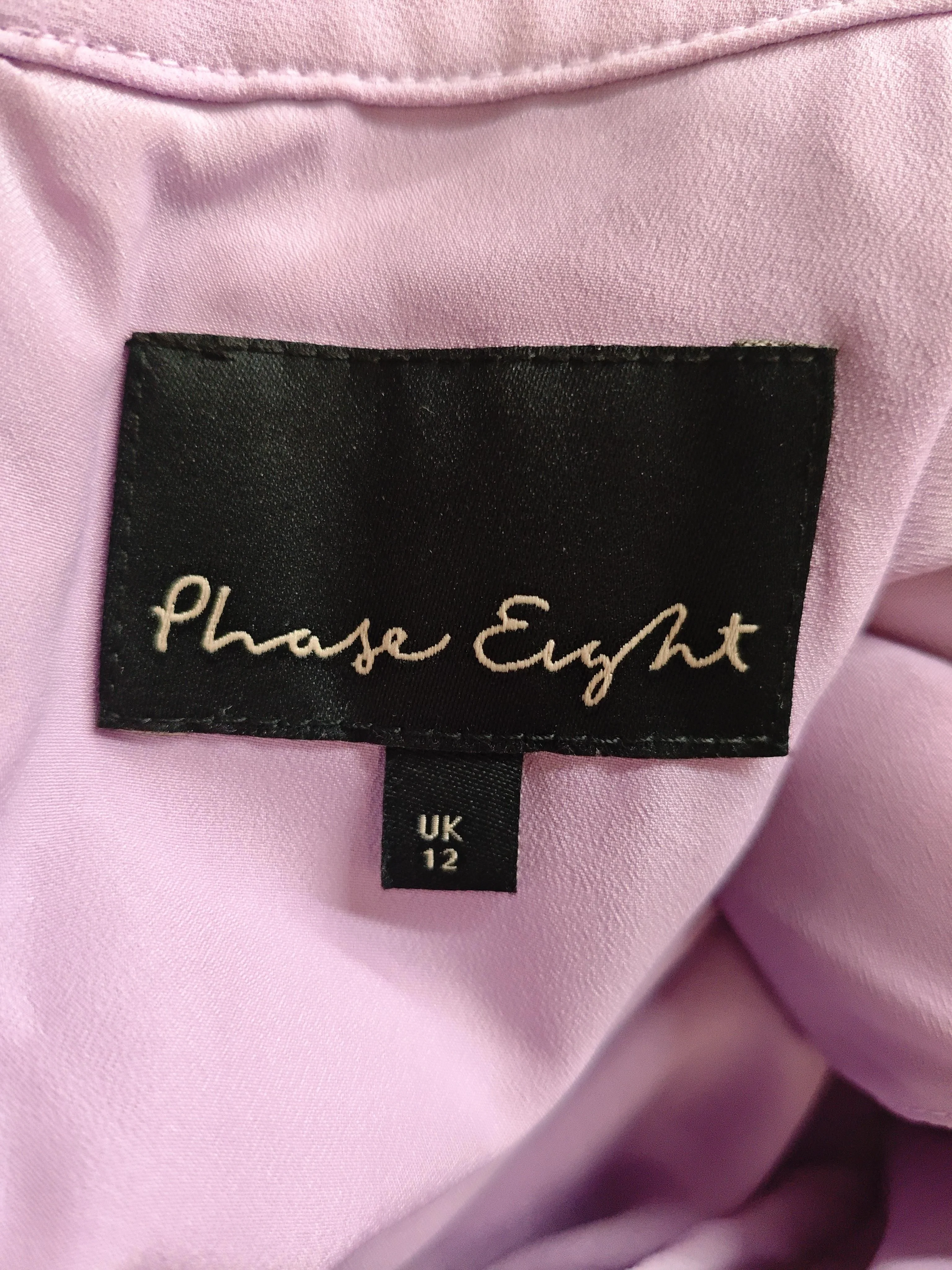 Phase Eight Jumper Midi Dress UK12 in Purple - Image 6