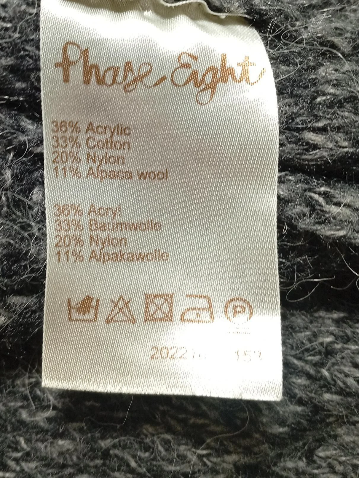 Phase Eight Jumper Mini Dress UK12 in Grey - Image 6