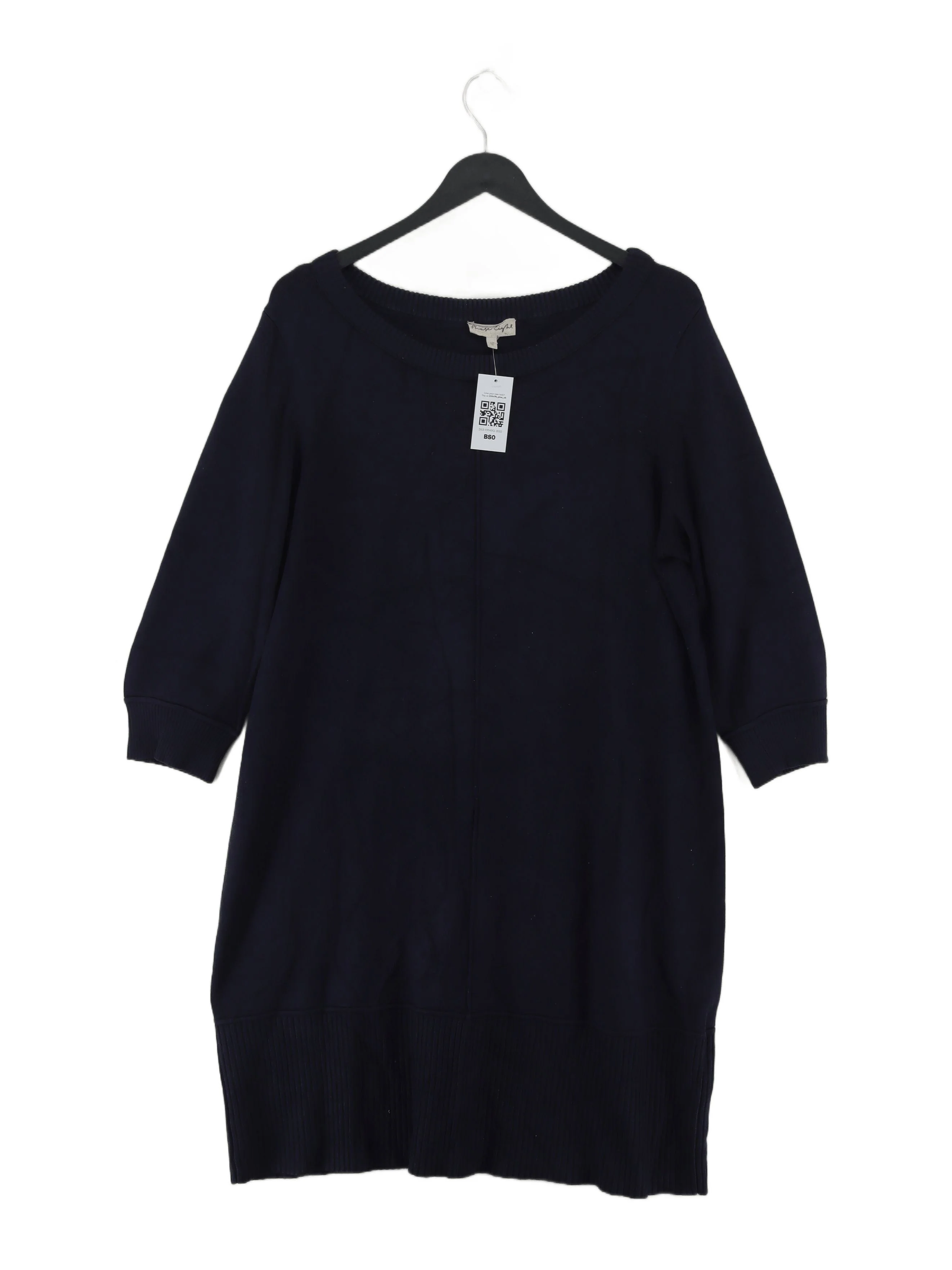 Phase Eight Jumper Mini Dress UK14 in Blue