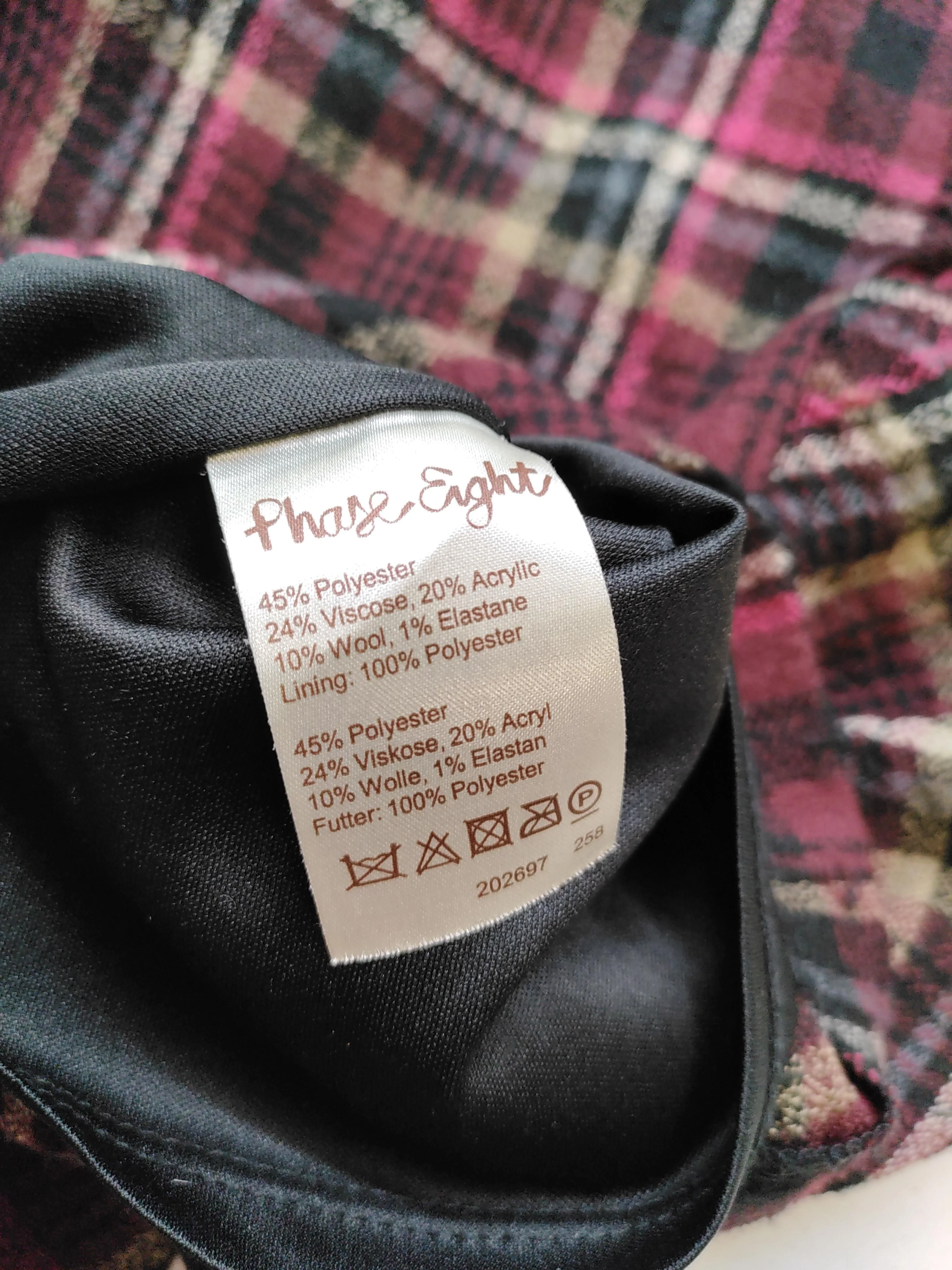 Phase Eight Jumper Mini Dress UK16 in Multi - Image 6