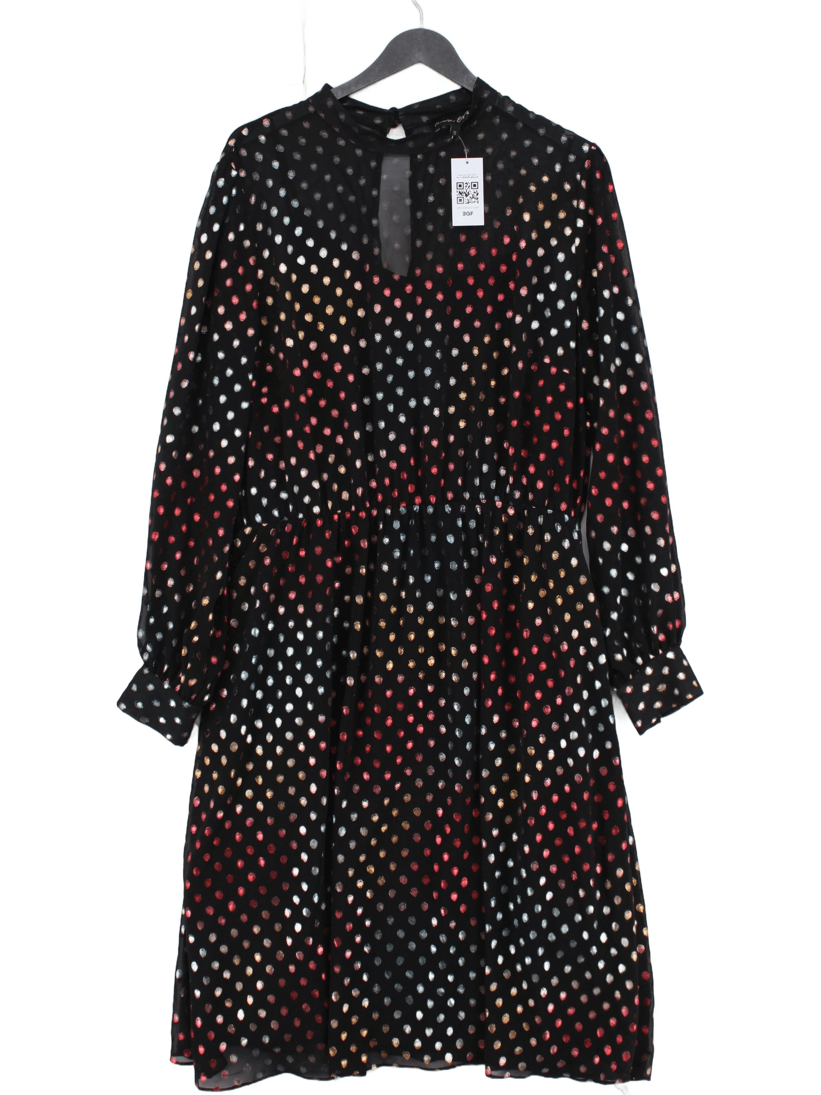 Phase Eight Jumper Mini Dress UK18 in Black