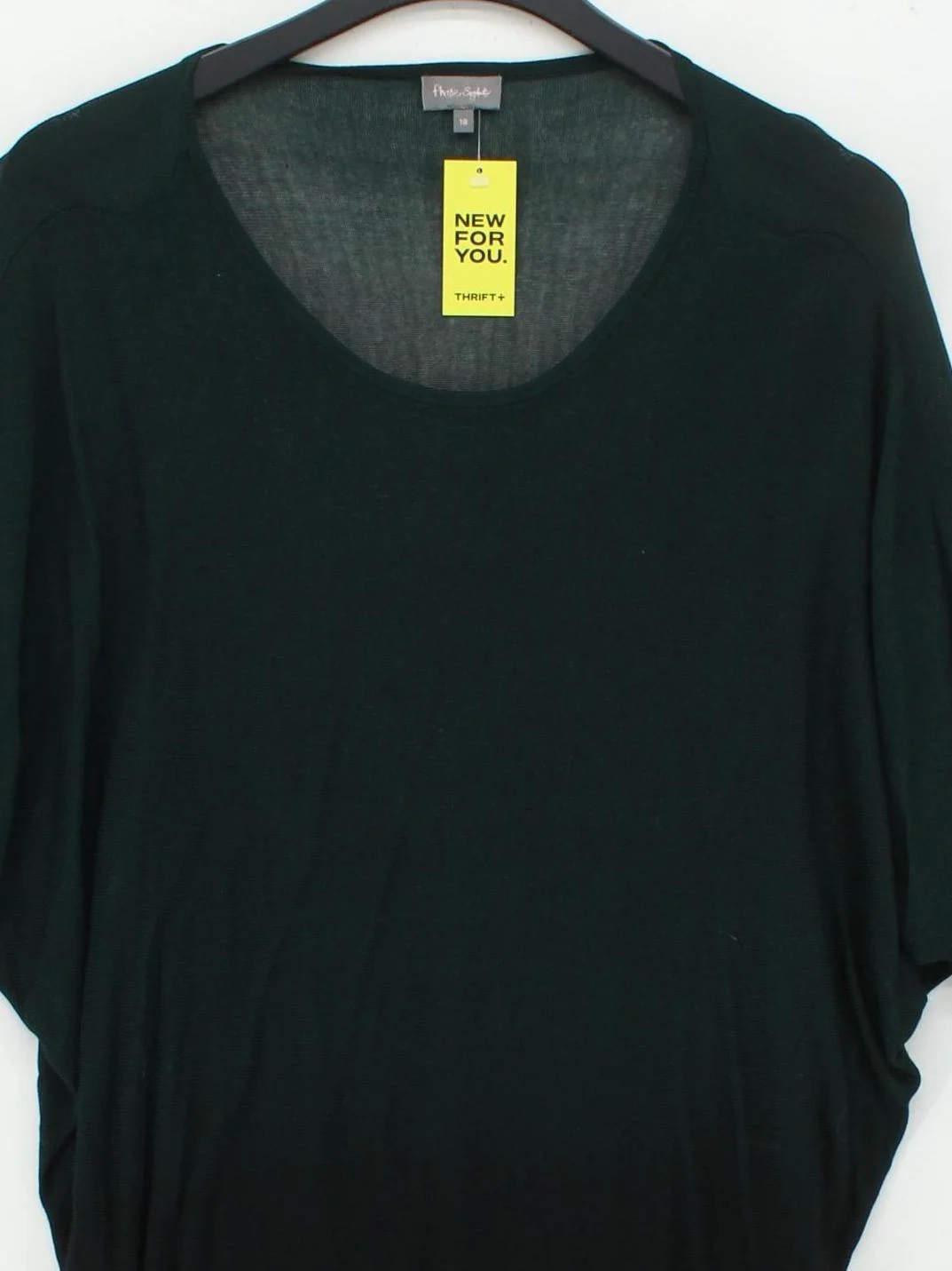 Phase Eight Jumper Mini Dress UK18 in Green - Image 3