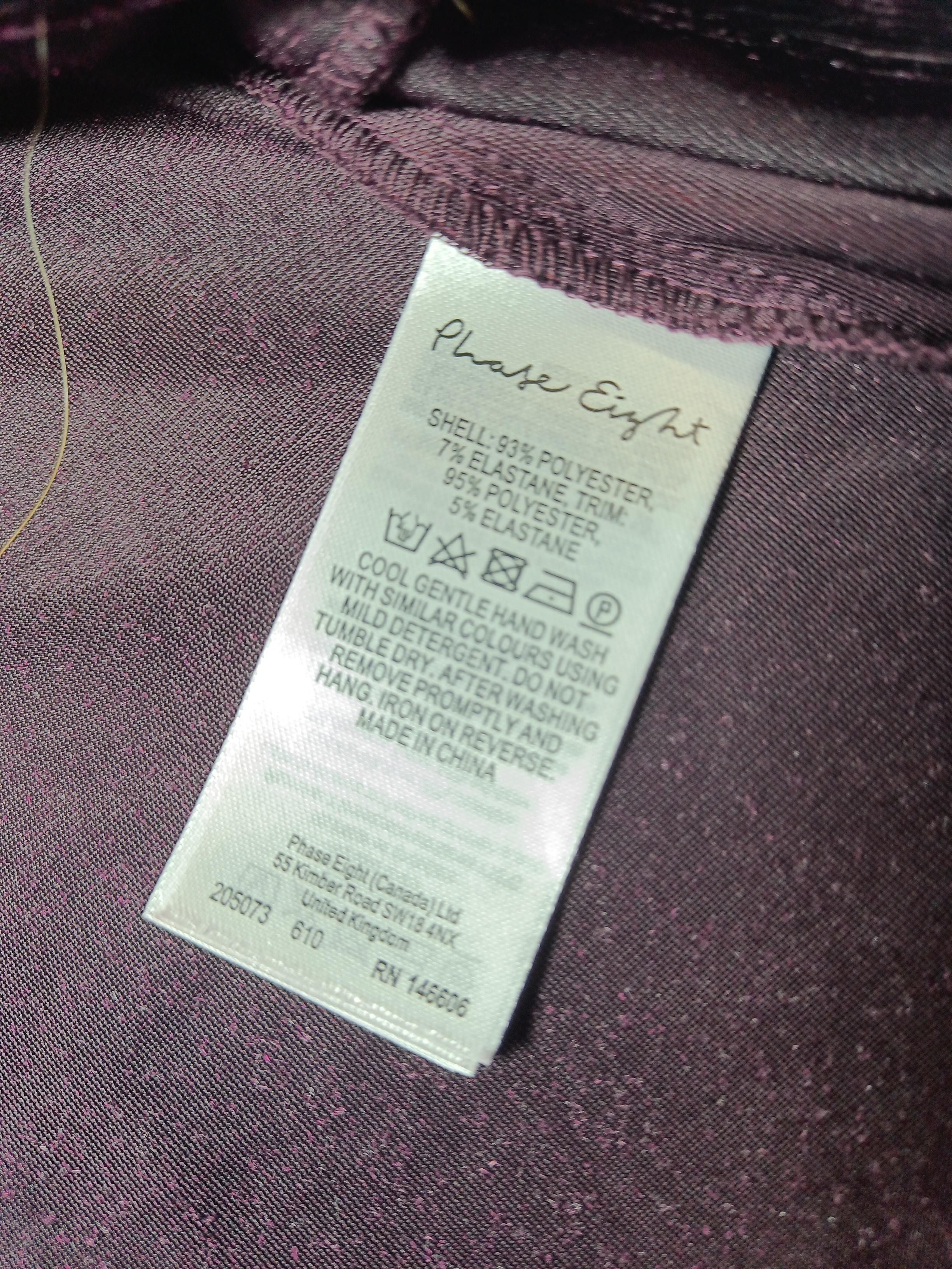 Phase Eight Mini Dress UK10 in Purple - Image 6
