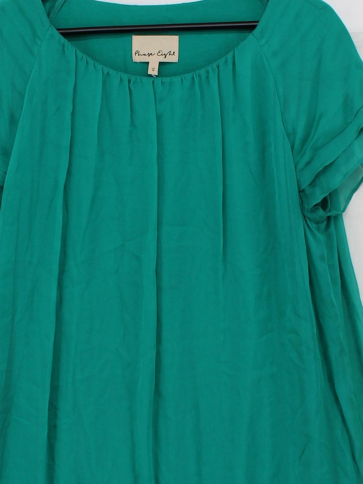 Phase Eight Mini Dress UK16 in Green - Image 3