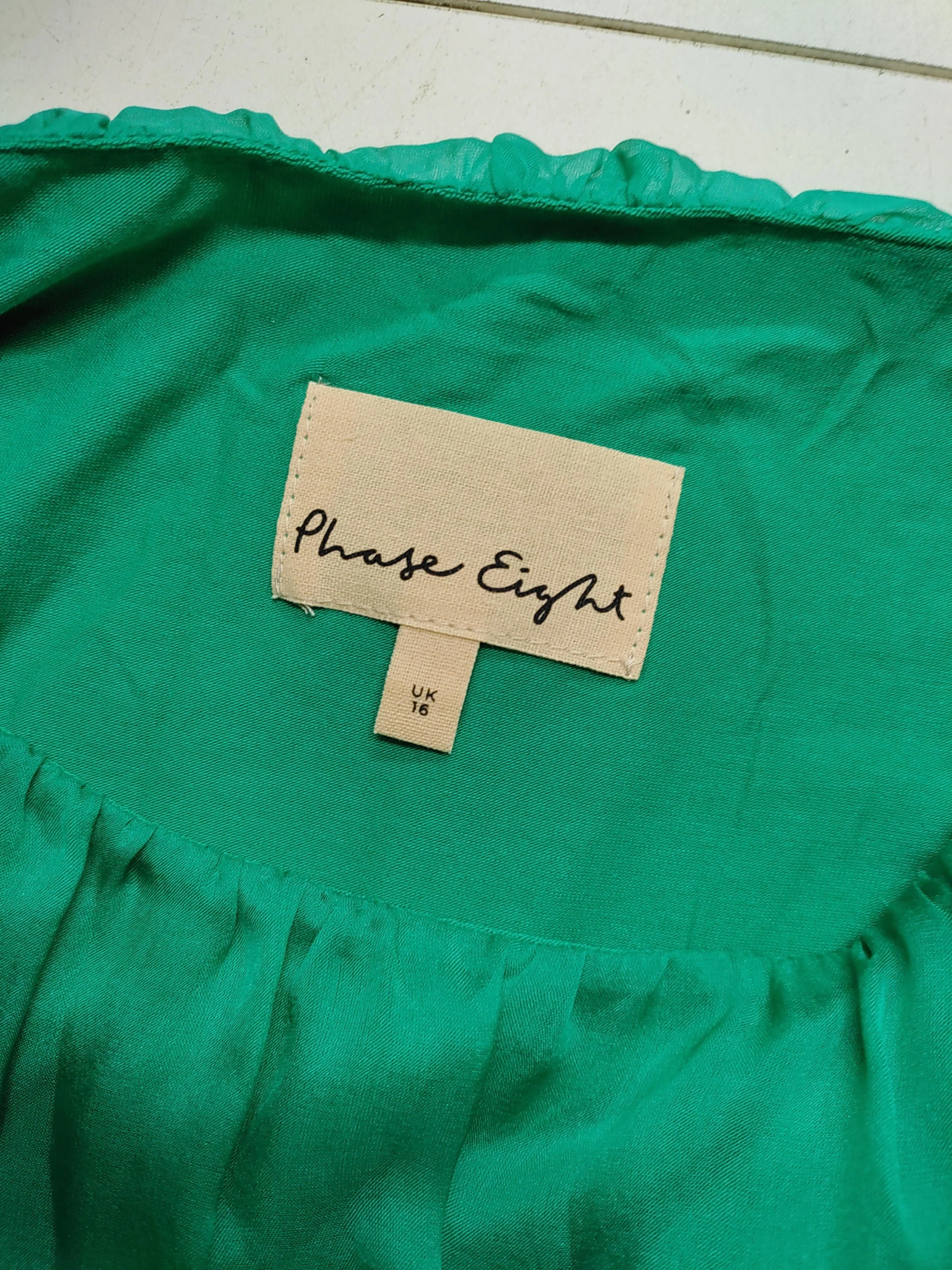 Phase Eight Mini Dress UK16 in Green - Image 5