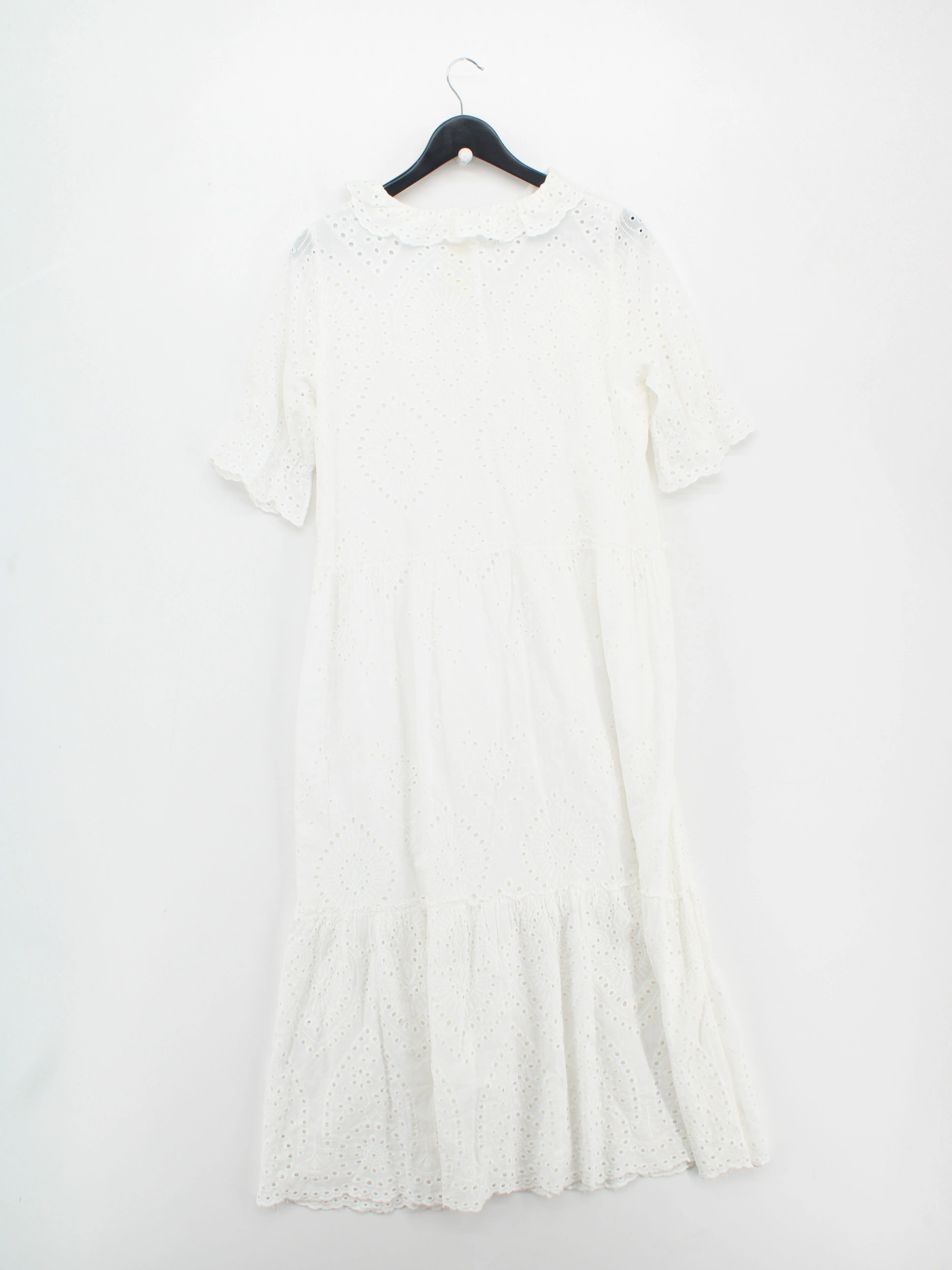 Phase Eight Shirt Midi Dress M in White - Image 2