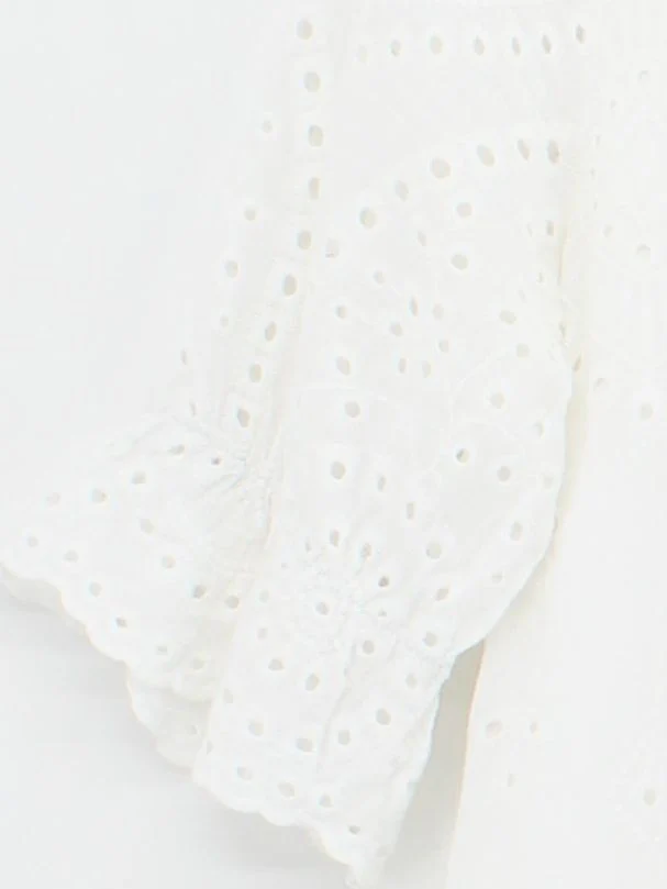 Phase Eight Shirt Midi Dress M in White - Image 4