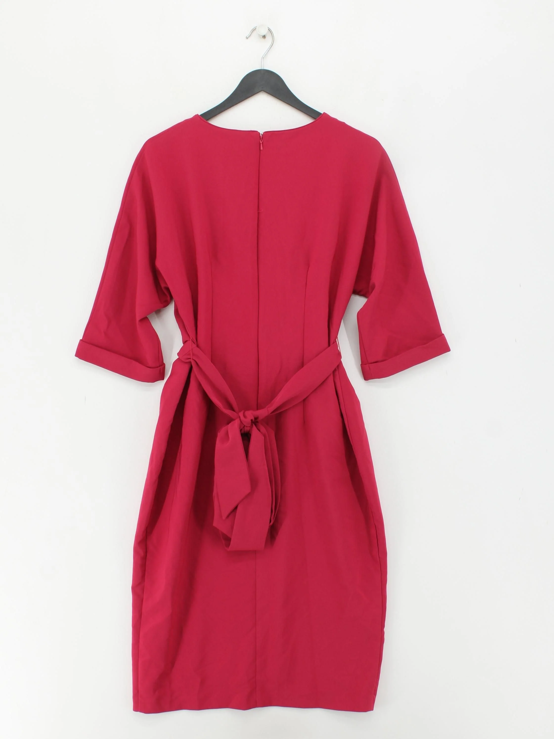 Phase Eight Shirt Midi Dress UK12 in Pink - Image 2