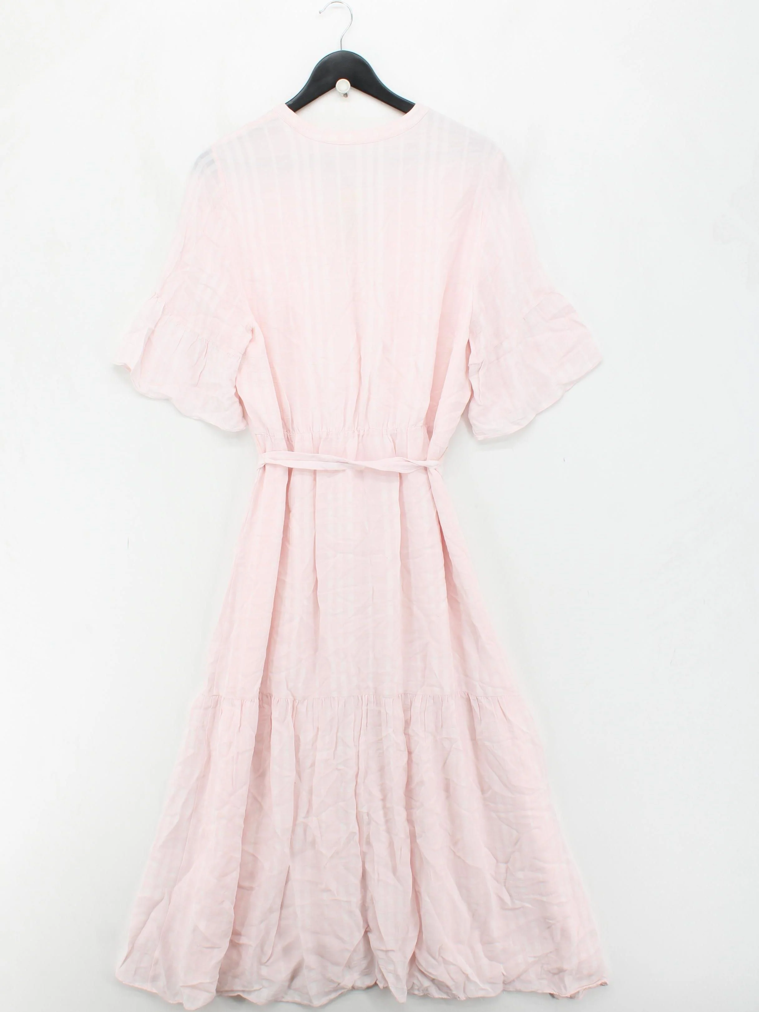 Phase Eight Shirt Midi Dress UK16 in Pink - Image 2
