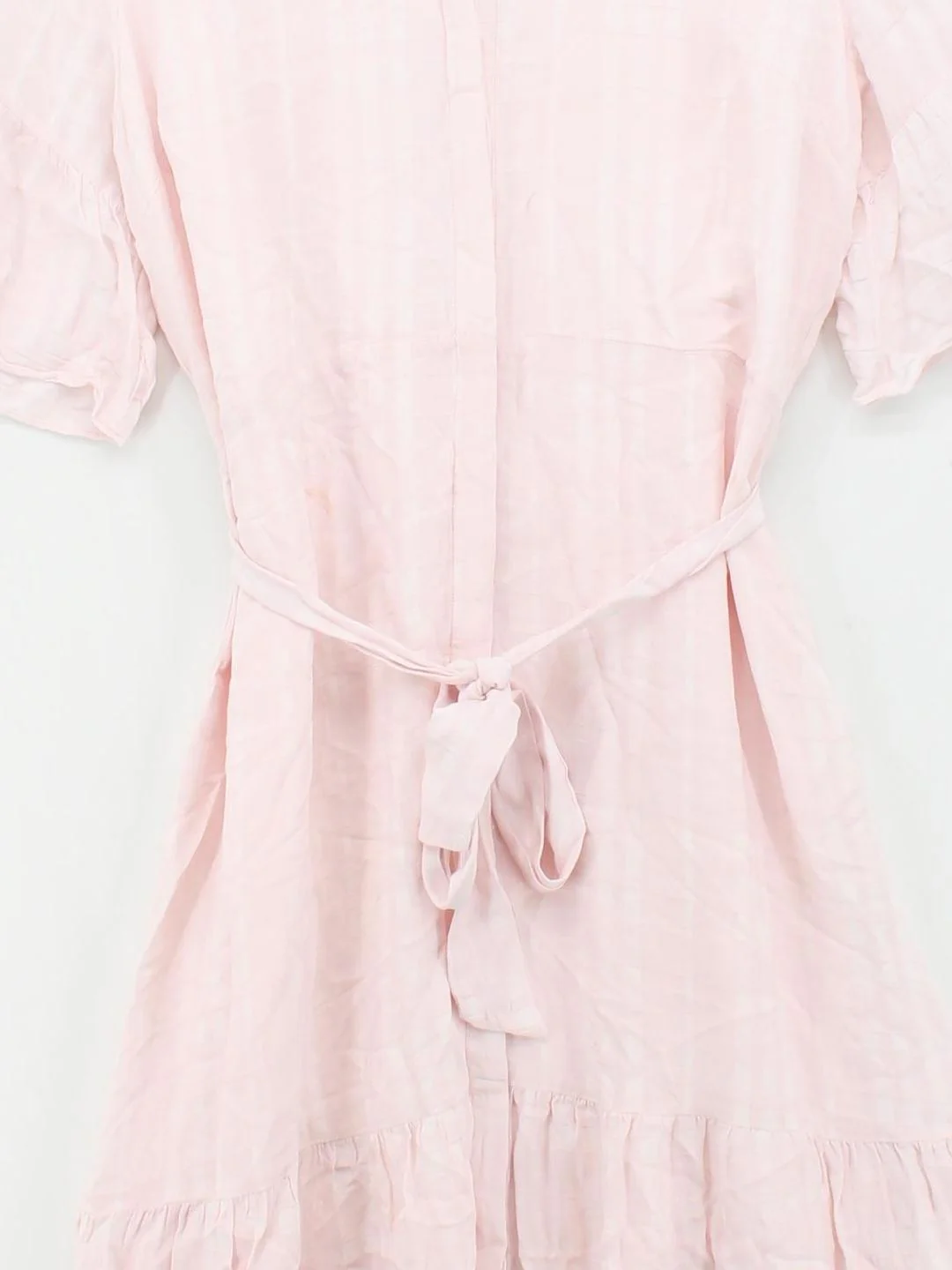 Phase Eight Shirt Midi Dress UK16 in Pink - Image 3