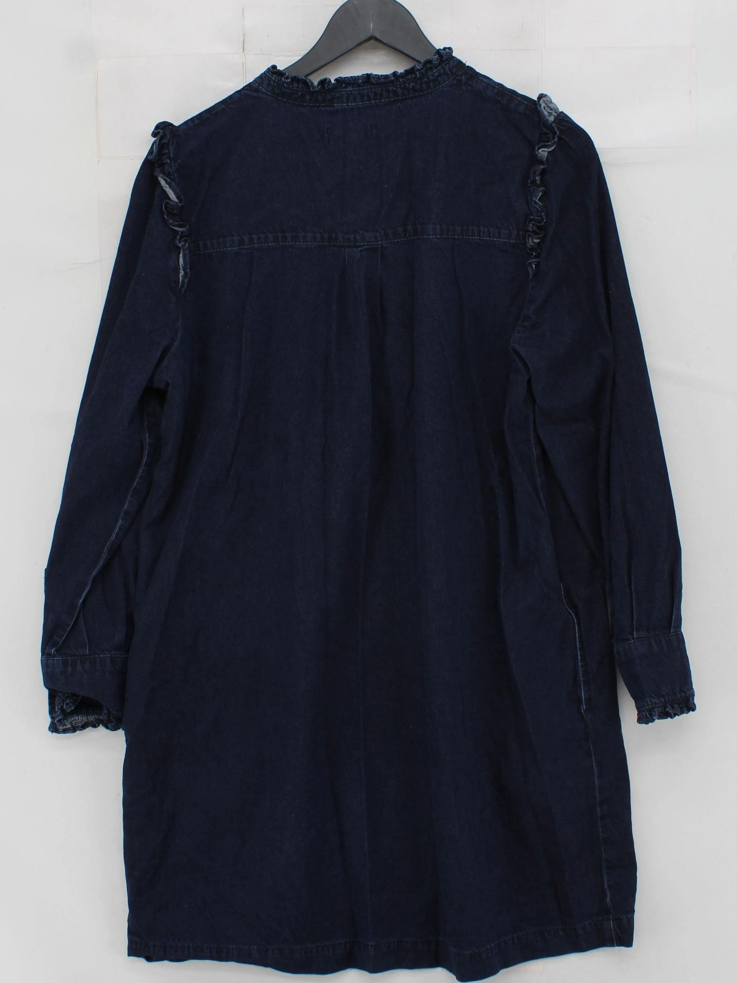 Phase Eight Shirt Mini Dress UK10 in Blue - Image 2