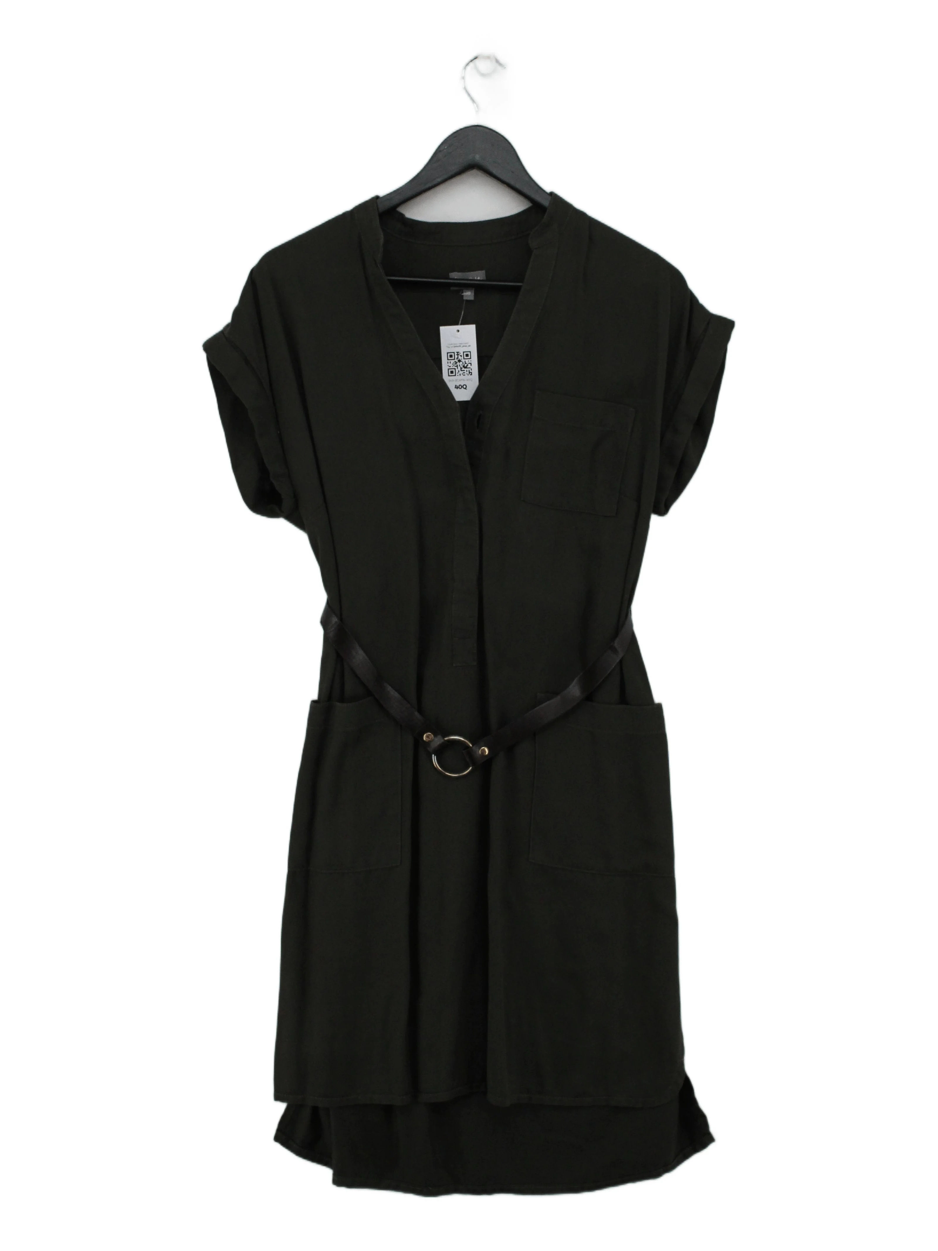 Phase Eight Shirt Mini Dress UK10 in Green