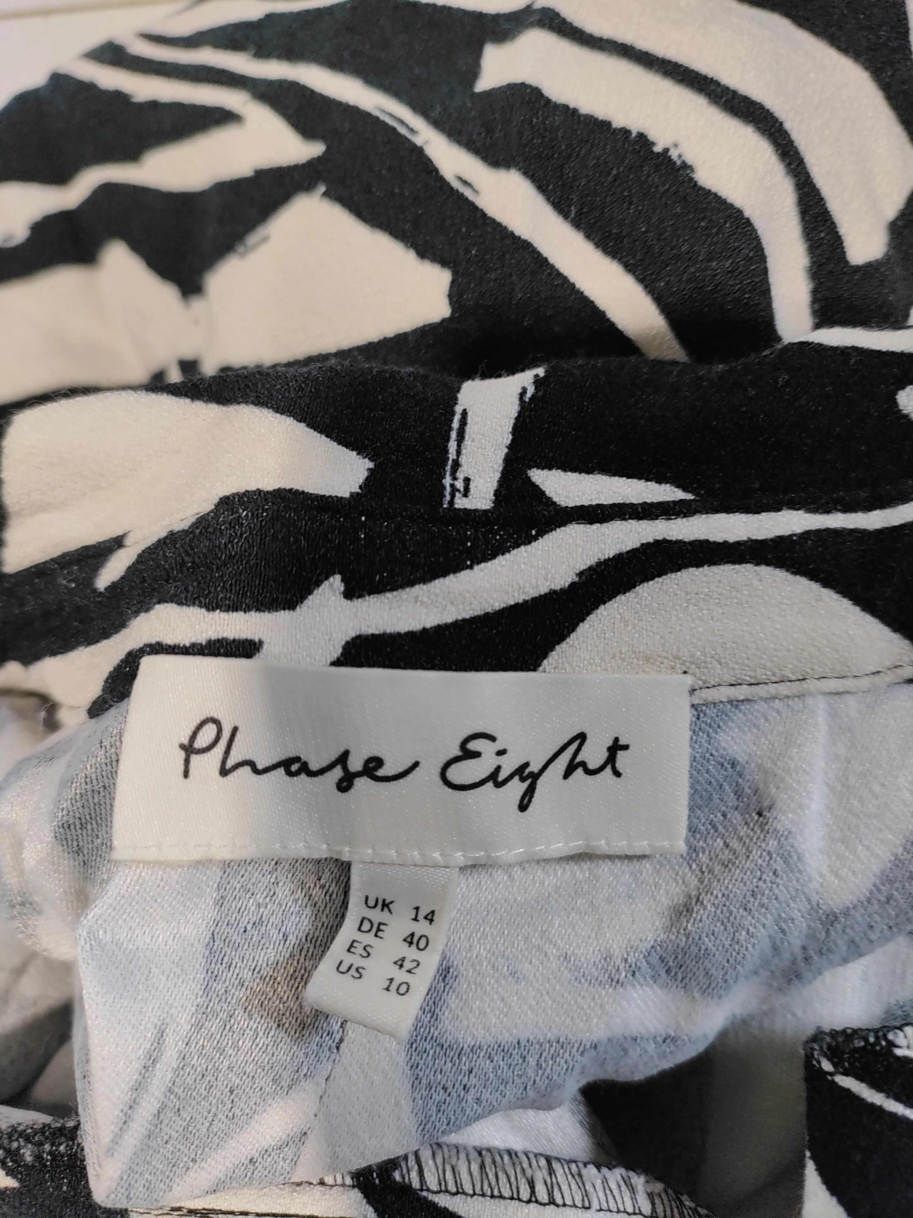 Phase Eight Shirt Mini Dress UK14 in Multi - Image 5