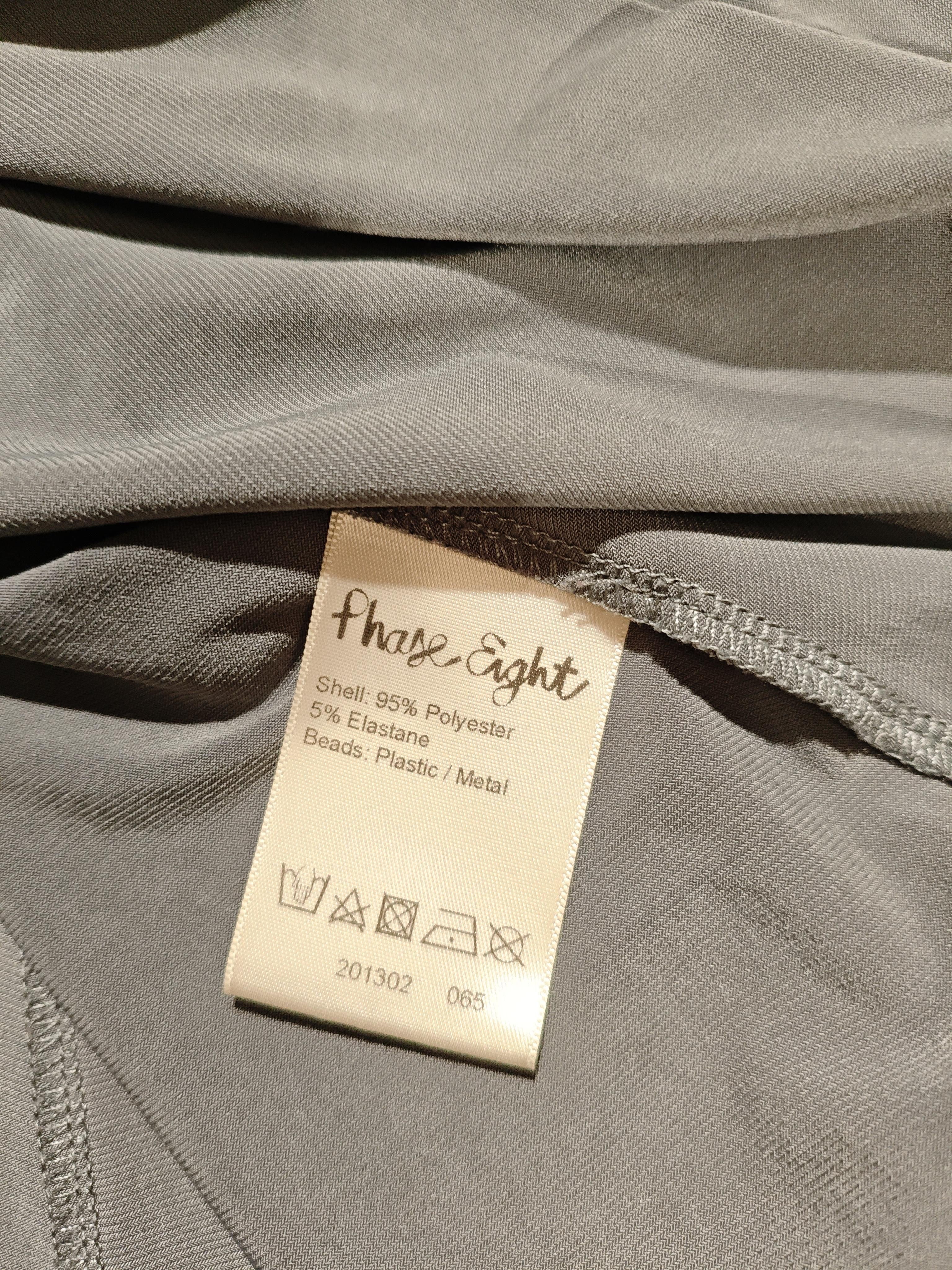 Phase Eight Skater Midi Dress UK12 in Grey - Image 6