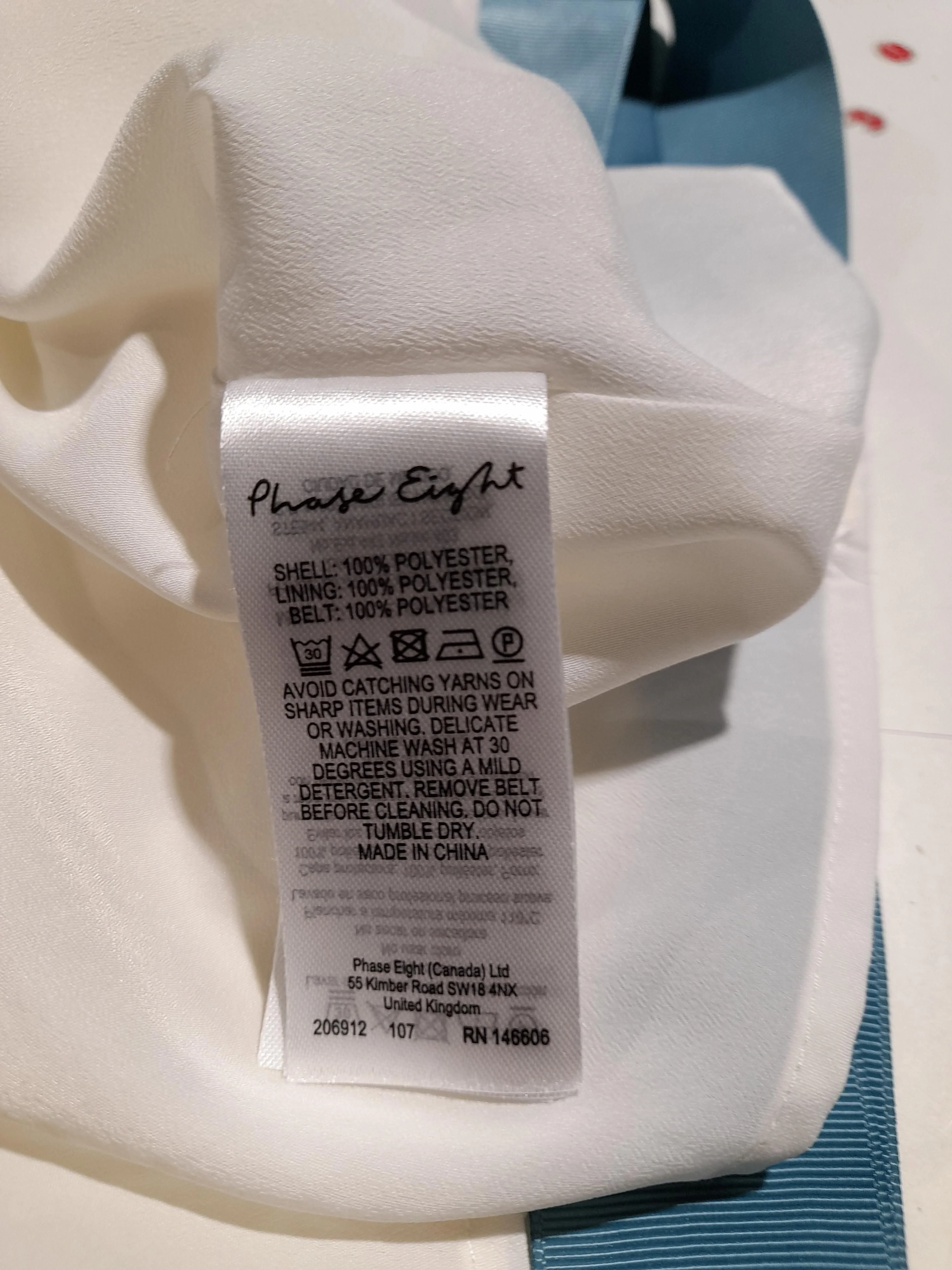 Phase Eight Skater Midi Dress UK14 in White - Image 6