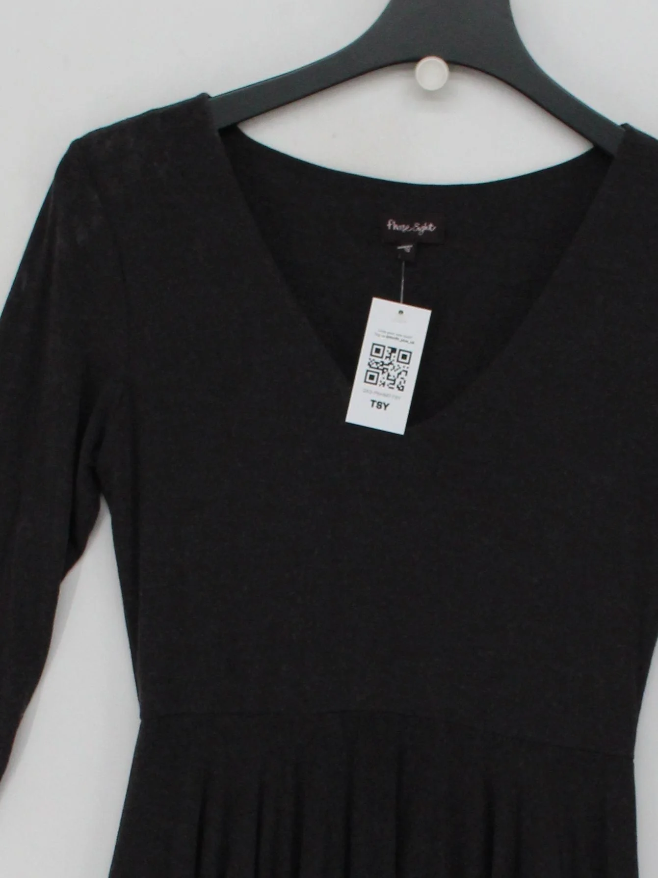 Phase Eight Skater Midi Dress UK8 in Grey - Image 3