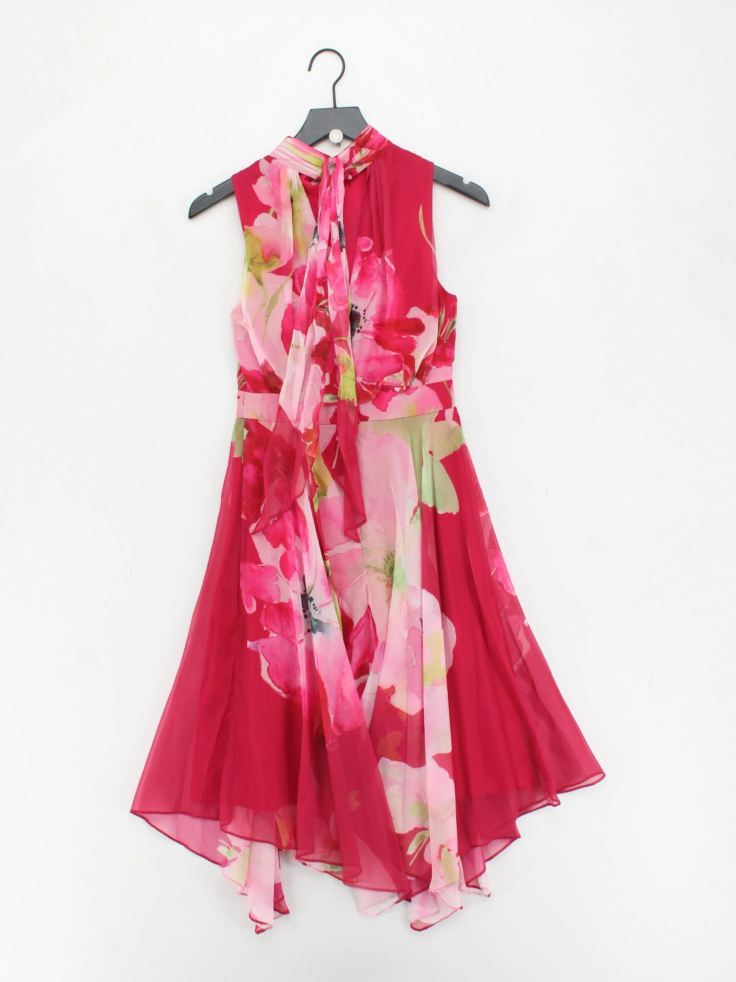 Phase Eight Skater Midi Dress UK8 in Multi - Image 2