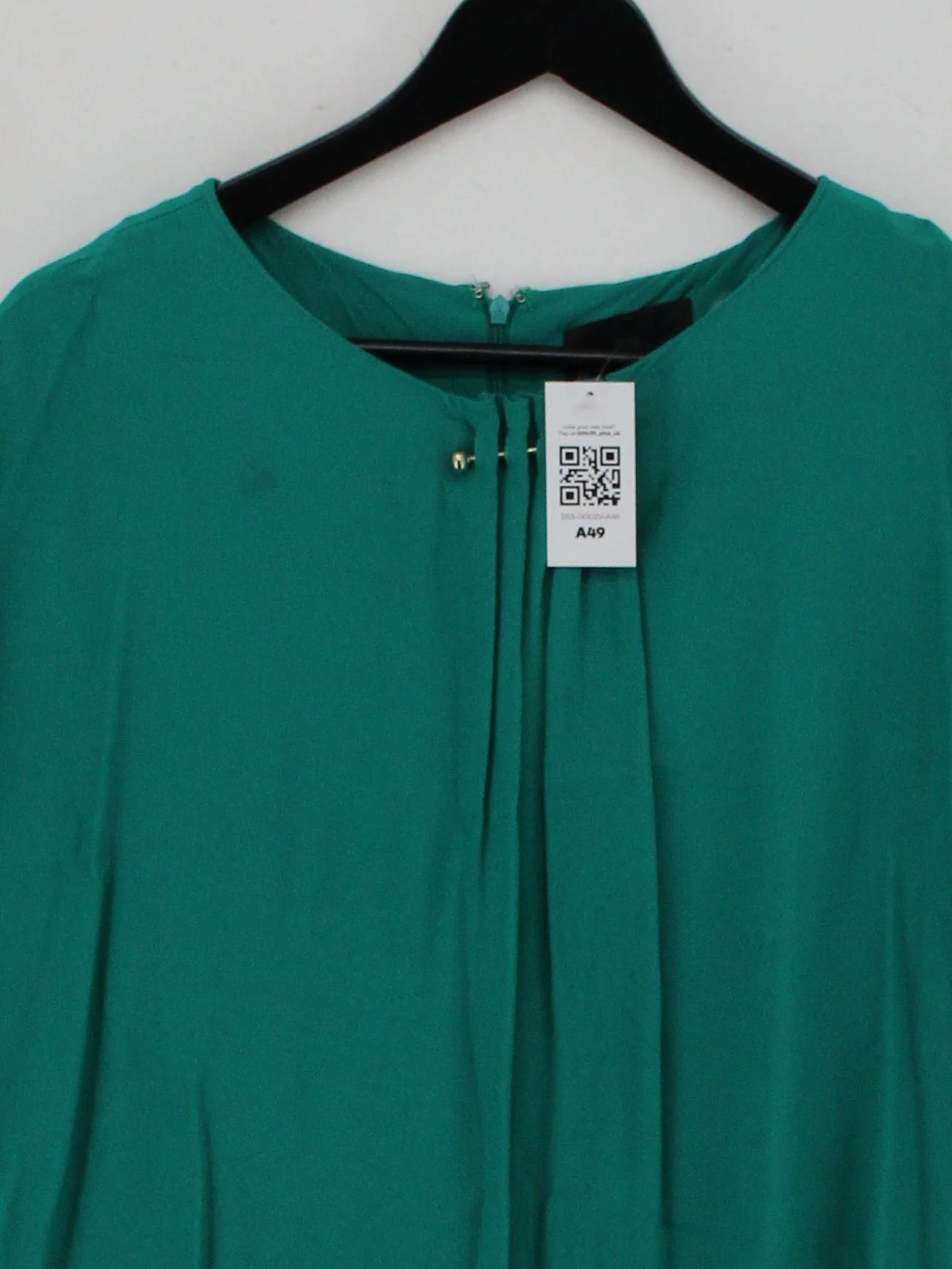 Phase Eight T-Shirt Midi Dress UK12 in Green - Image 3