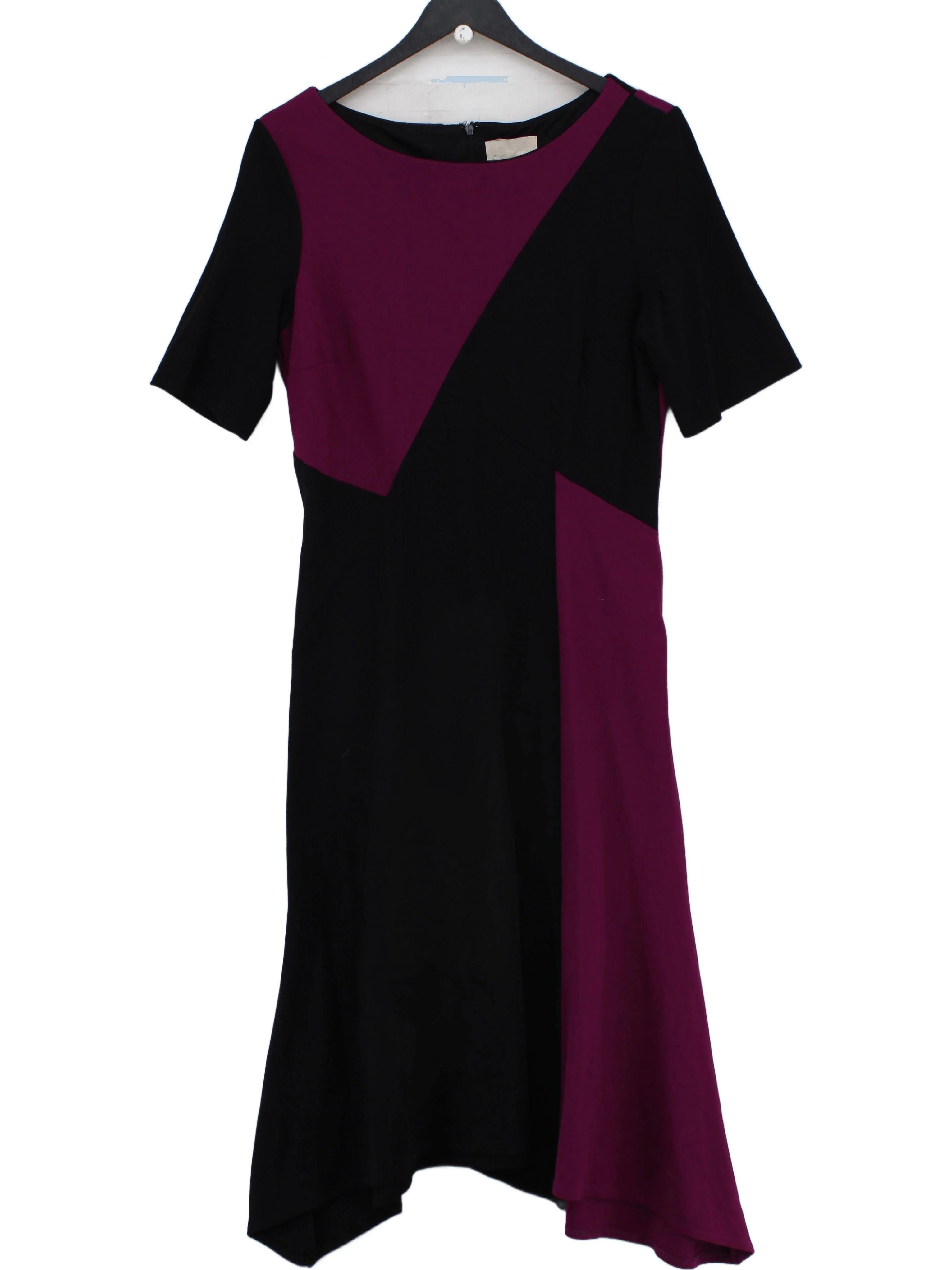 Phase Eight T-Shirt Midi Dress UK14 in Black