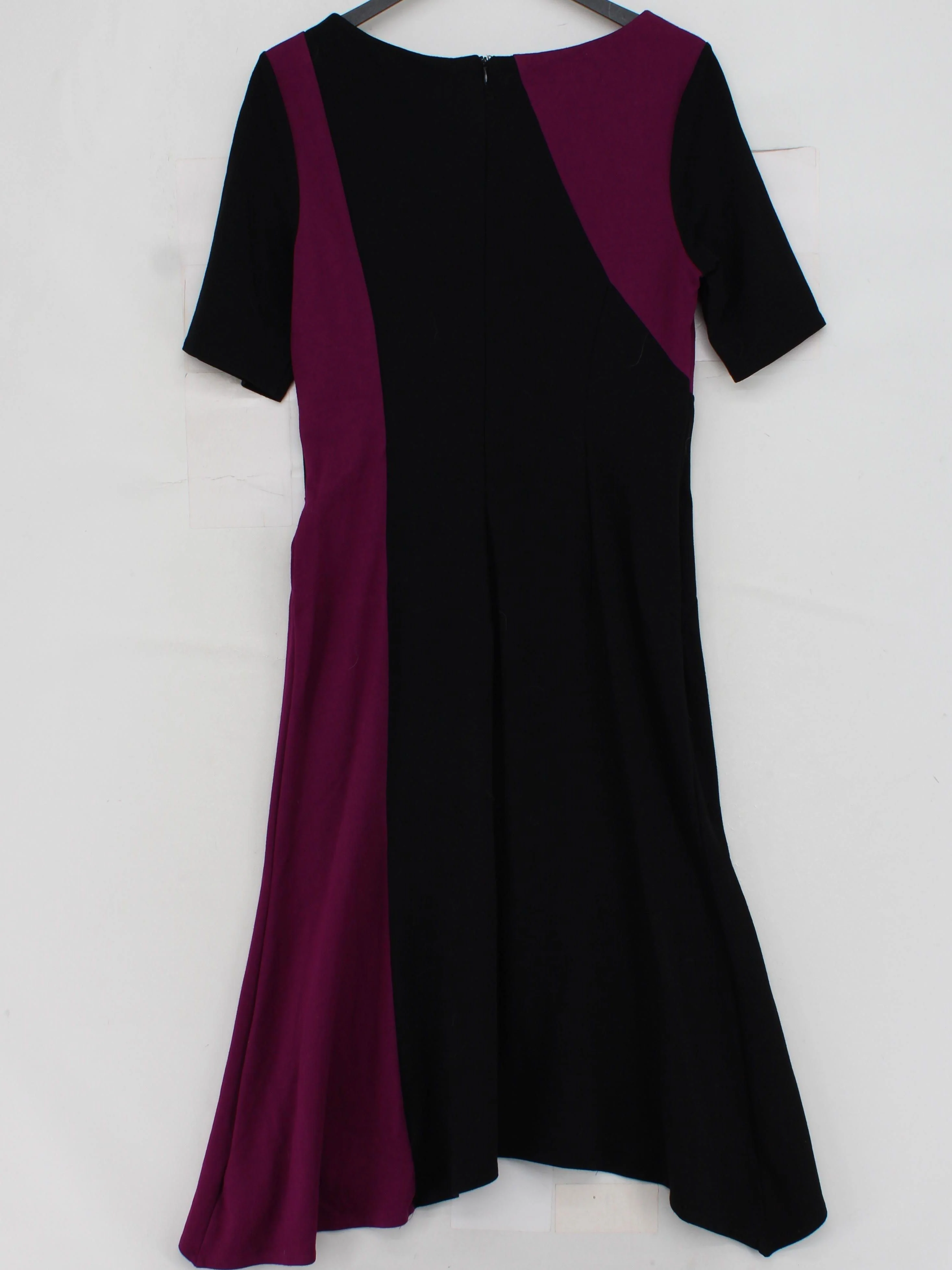 Phase Eight T-Shirt Midi Dress UK14 in Black - Image 2