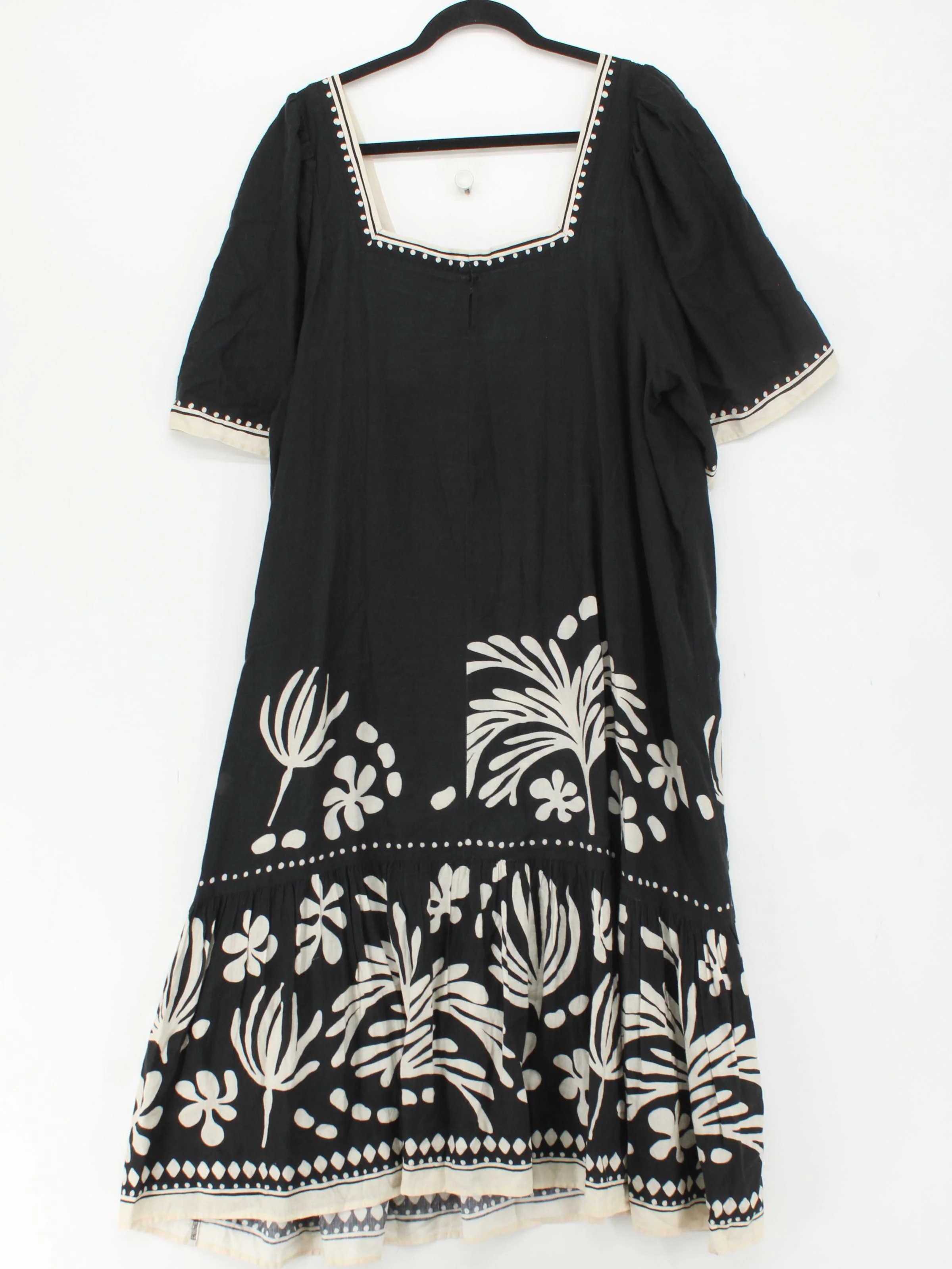 Phase Eight T-Shirt Midi Dress UK20 in Black - Image 2