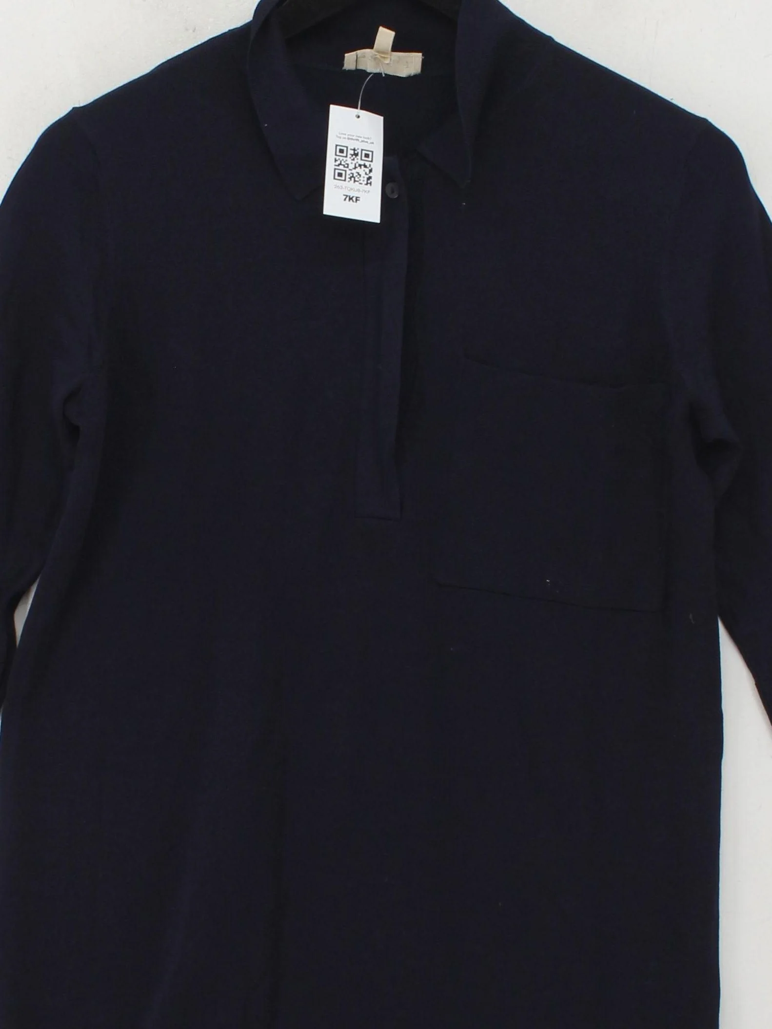 Phase Eight T-Shirt Mini Dress UK10 in Blue - Image 3