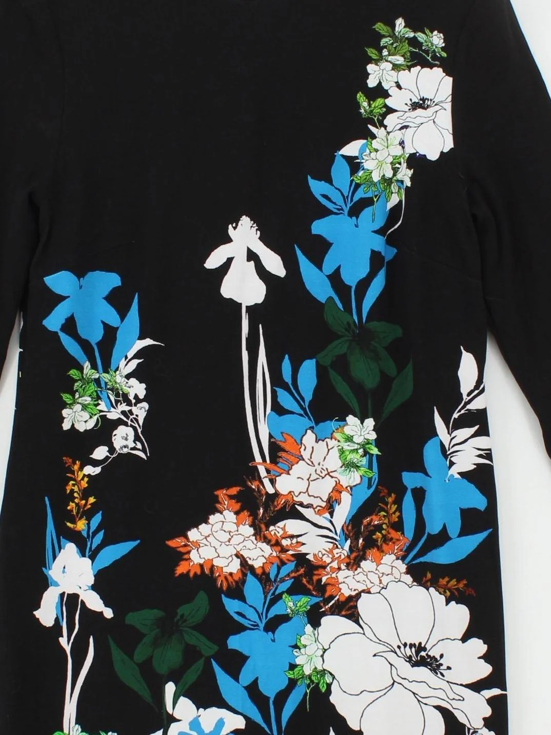 Phase Eight T-Shirt Mini Dress UK12 in Black - Image 3