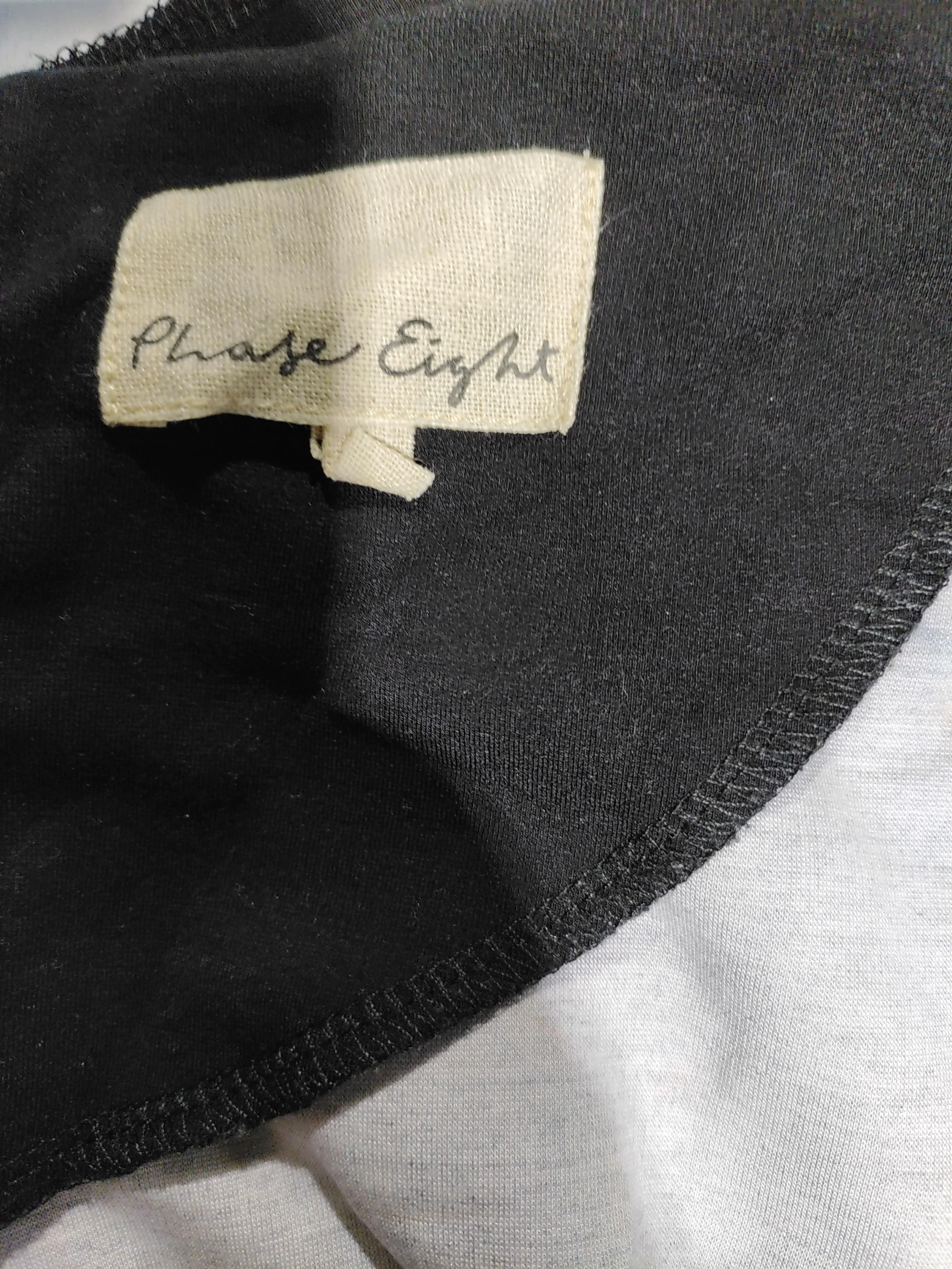 Phase Eight T-Shirt Mini Dress UK12 in Black - Image 5