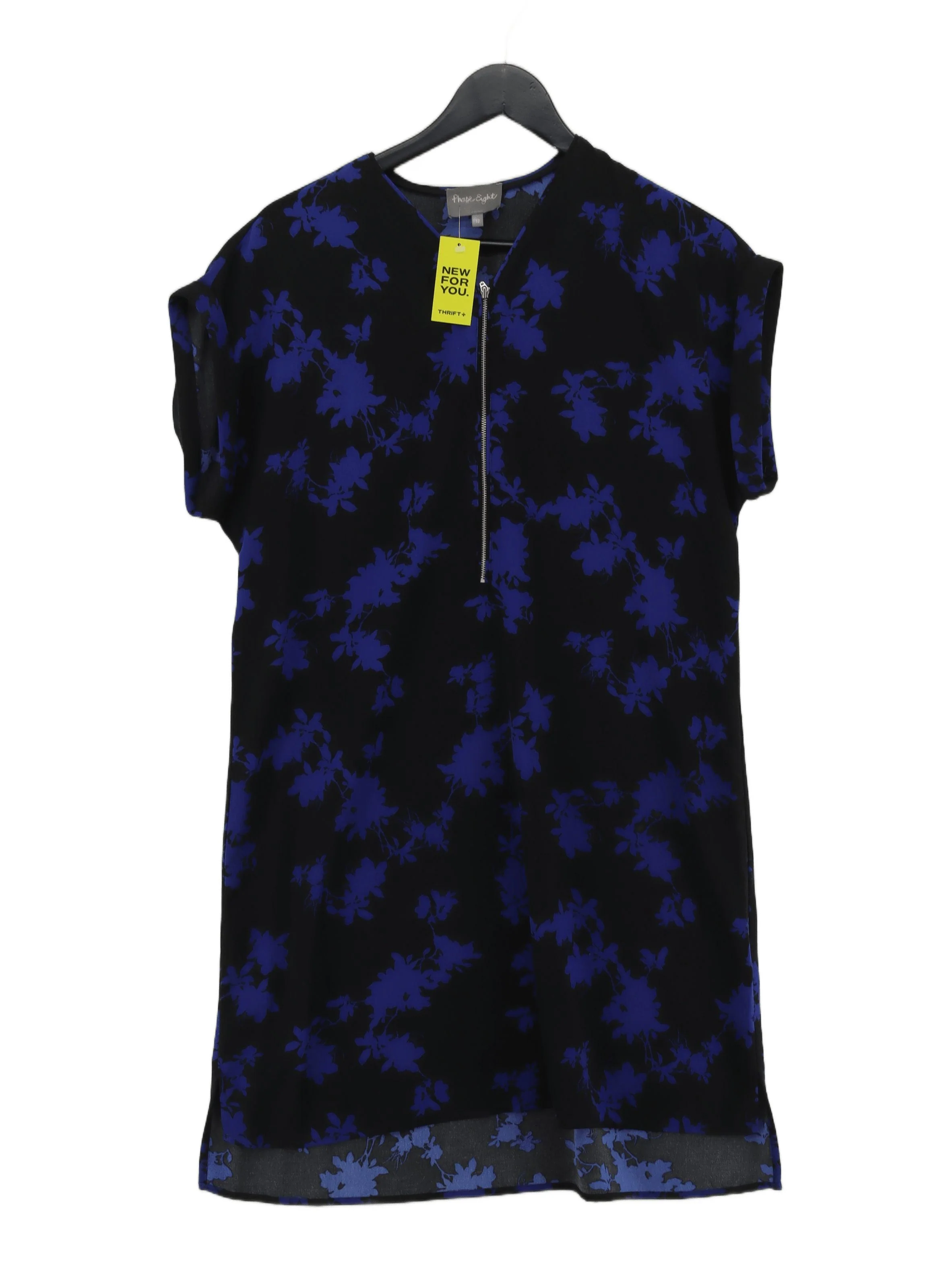 Phase Eight T-Shirt Mini Dress UK12 in Black