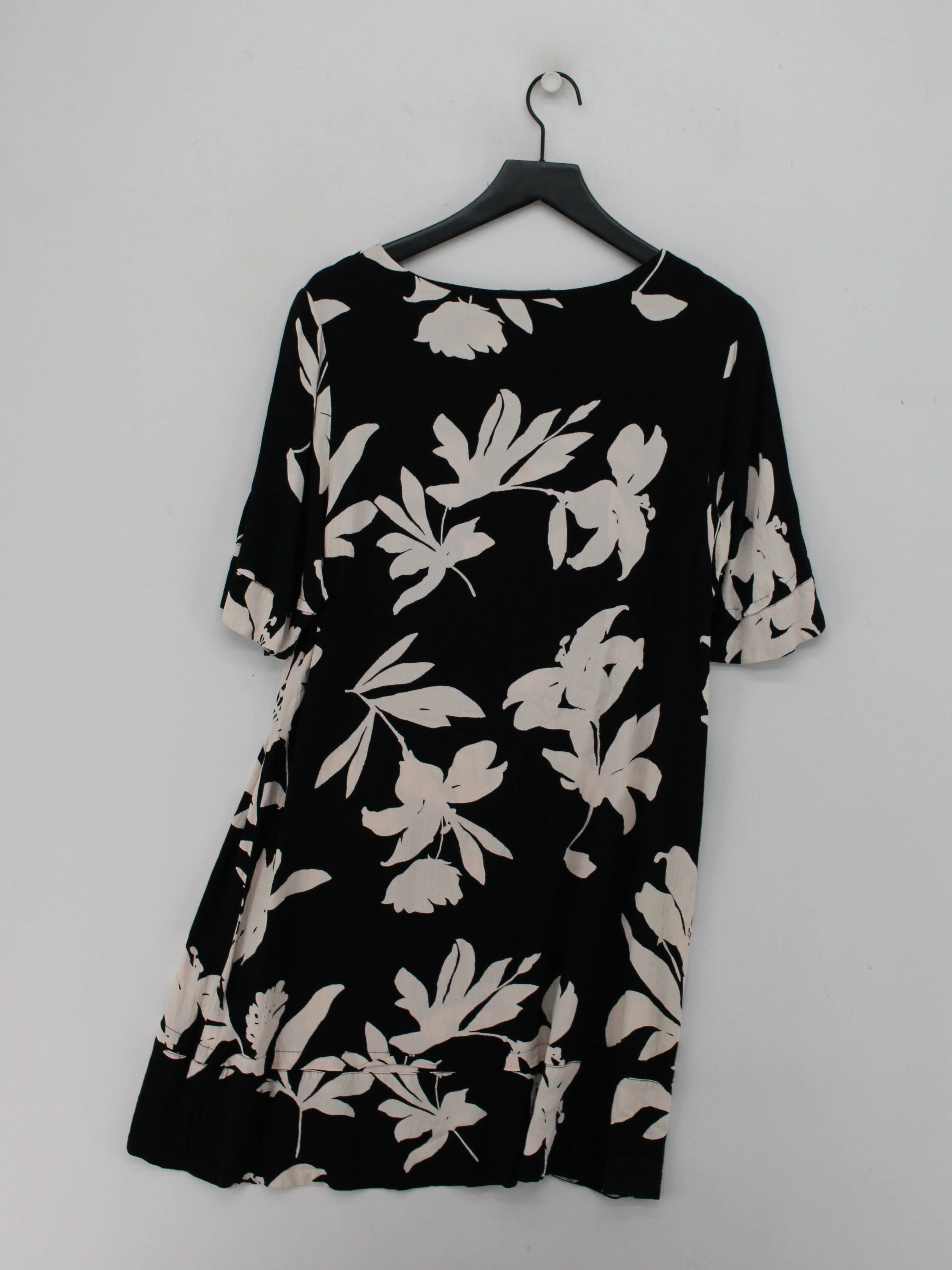 Phase Eight T-Shirt Mini Dress UK14 in Black - Image 2