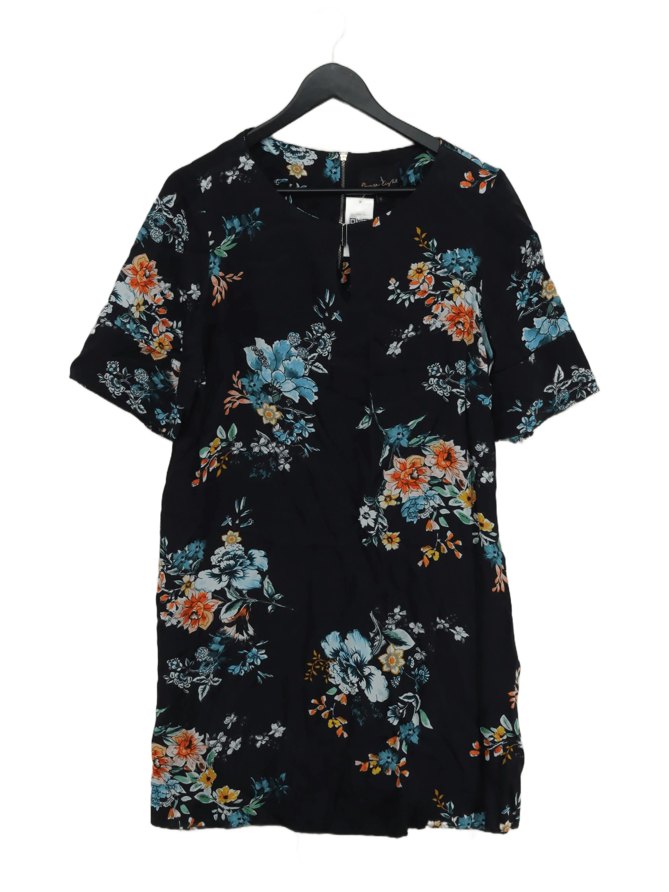 Phase Eight T-Shirt Mini Dress UK16 in Black