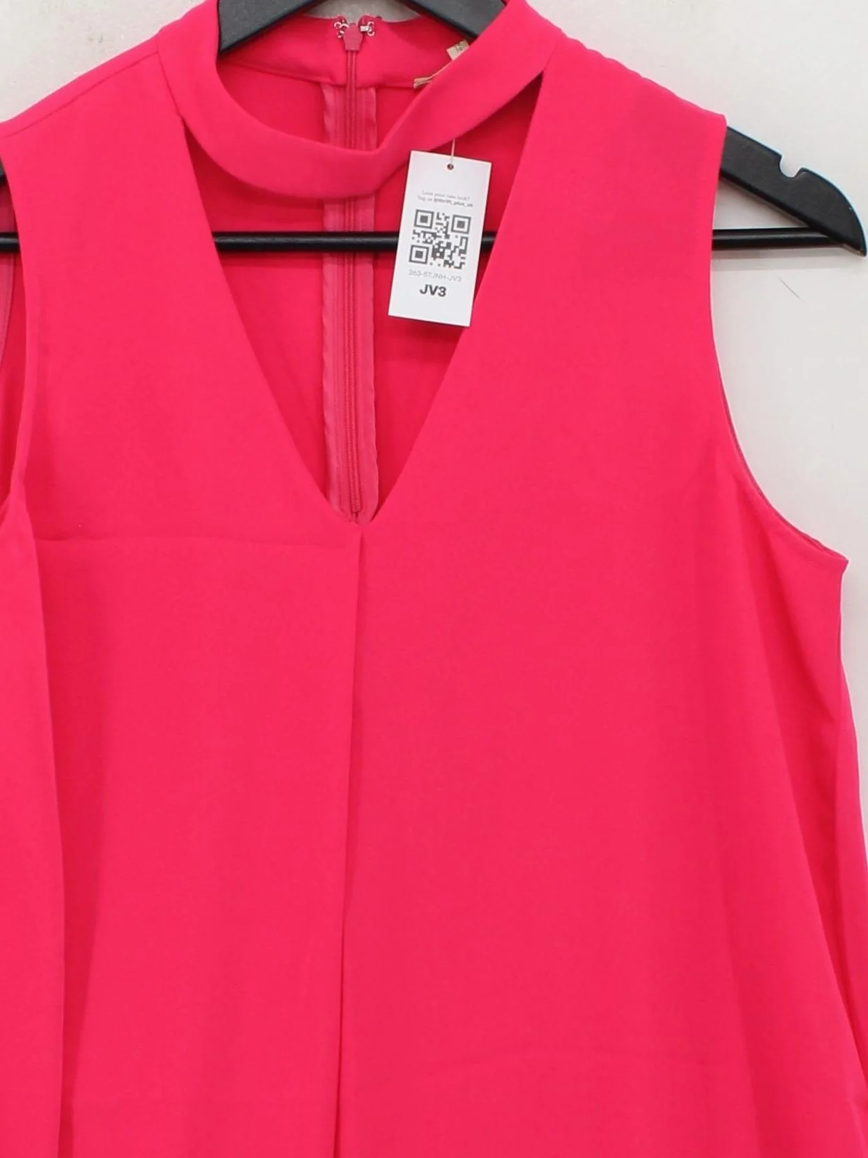Phase Eight T-Shirt Mini Dress UK8 in Pink - Image 3