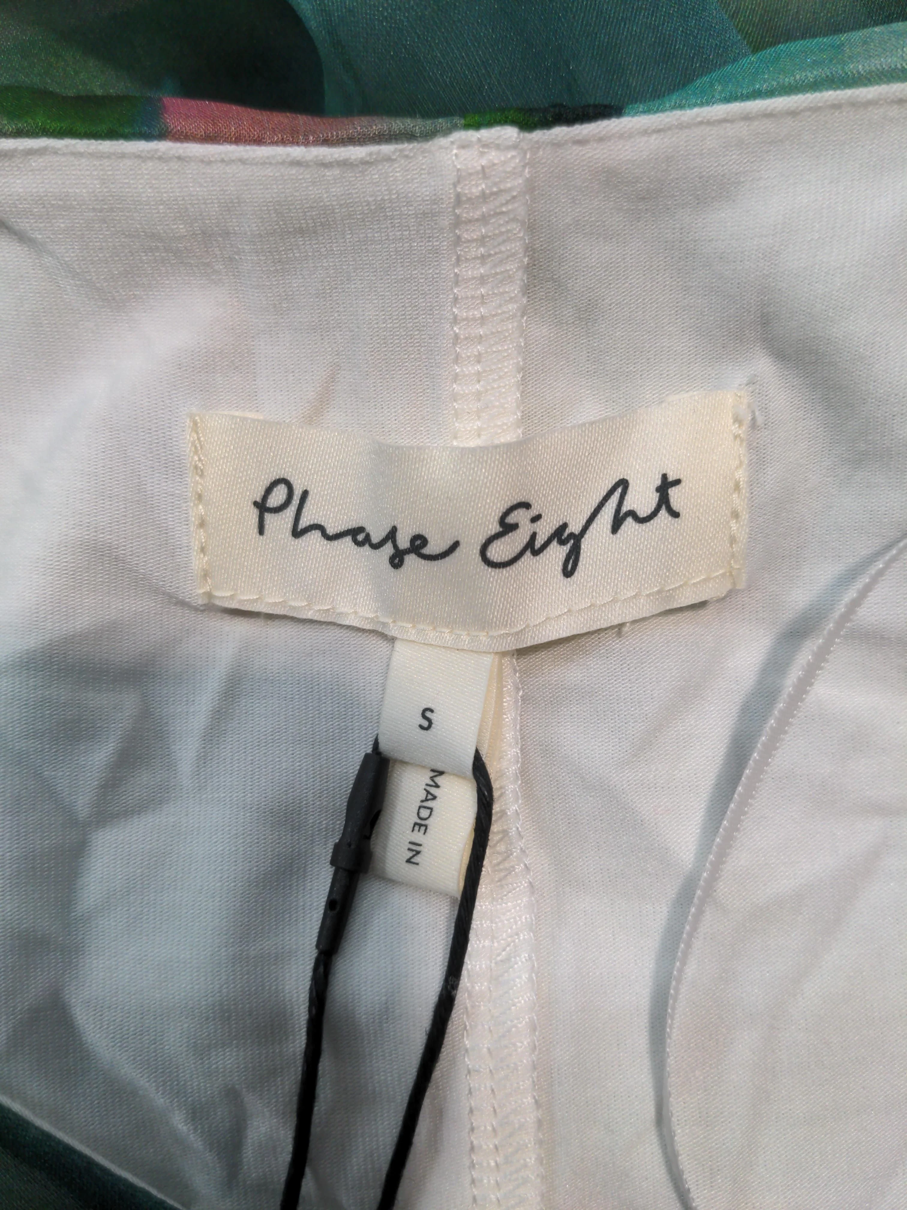 Phase Eight Women's Blouse S Multi Silk with Viscose, Elastane Basic - Image 5