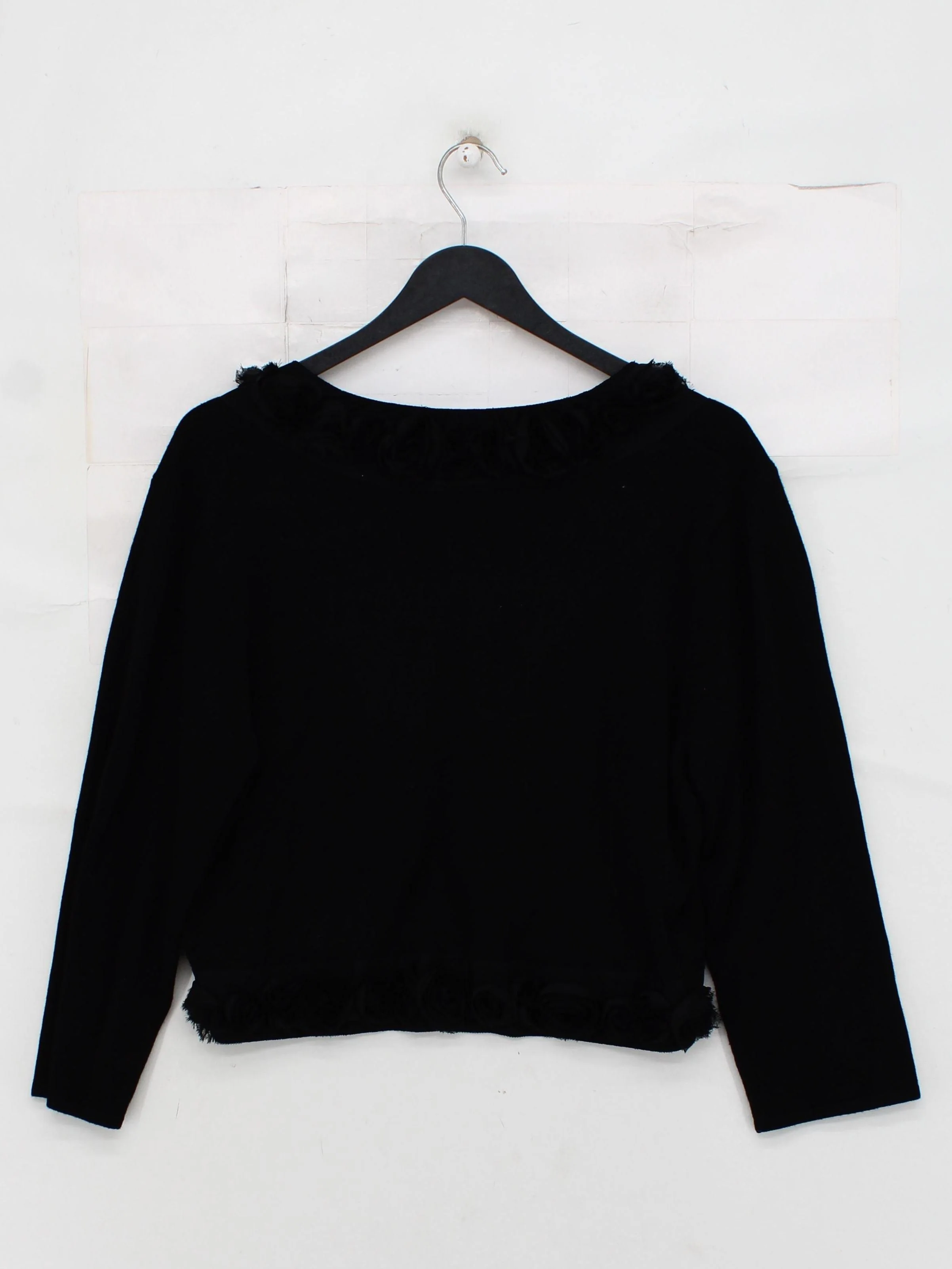 Phase Eight Women's Cardigan L Black Viscose with Polyamide, Elastane Cardigan - Image 2