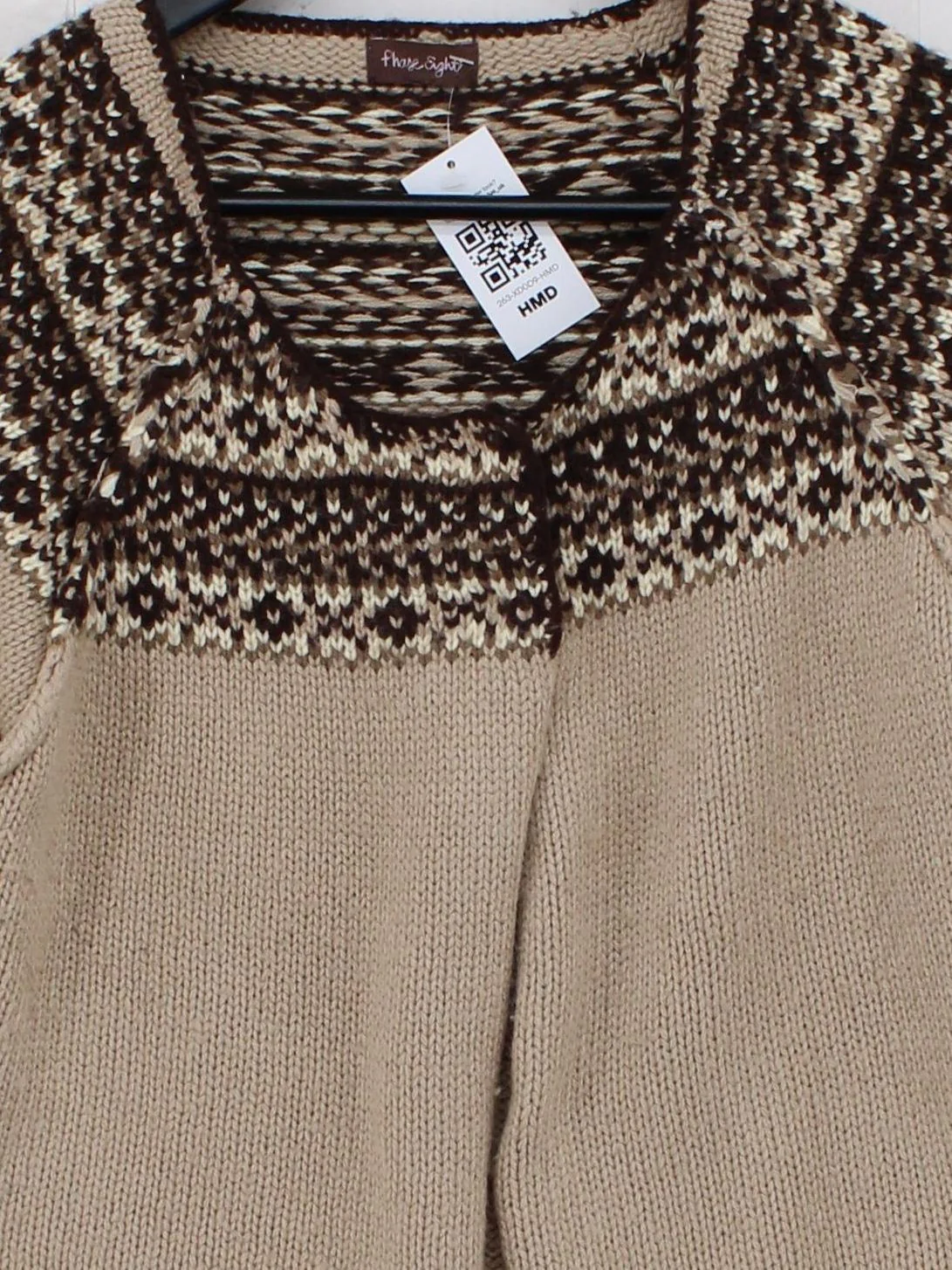 Phase Eight Women's Cardigan L Brown Acrylic with Nylon, Mohair, Wool Cardigan - Image 3