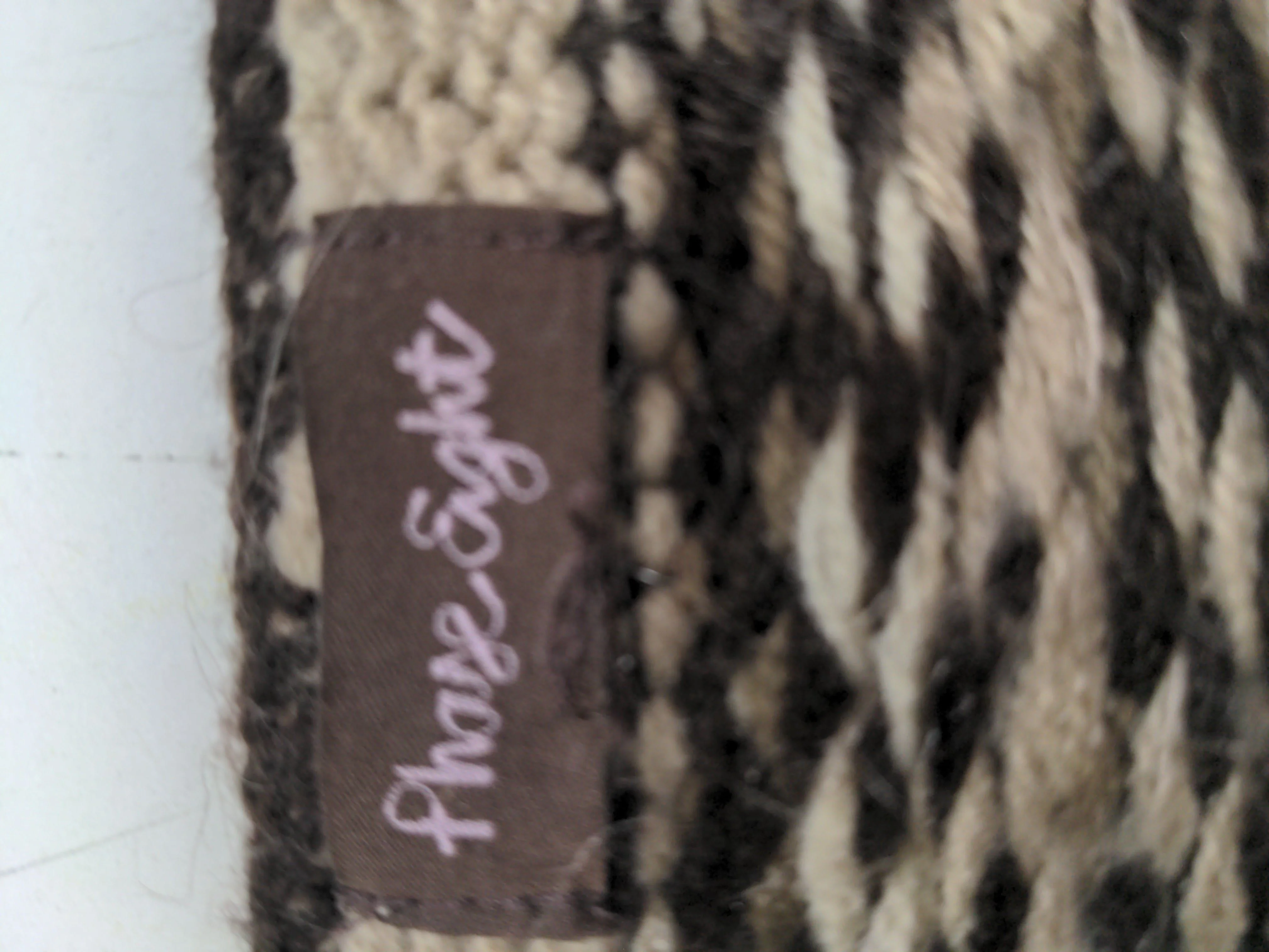 Phase Eight Women's Cardigan L Brown Acrylic with Nylon, Mohair, Wool Cardigan - Image 5