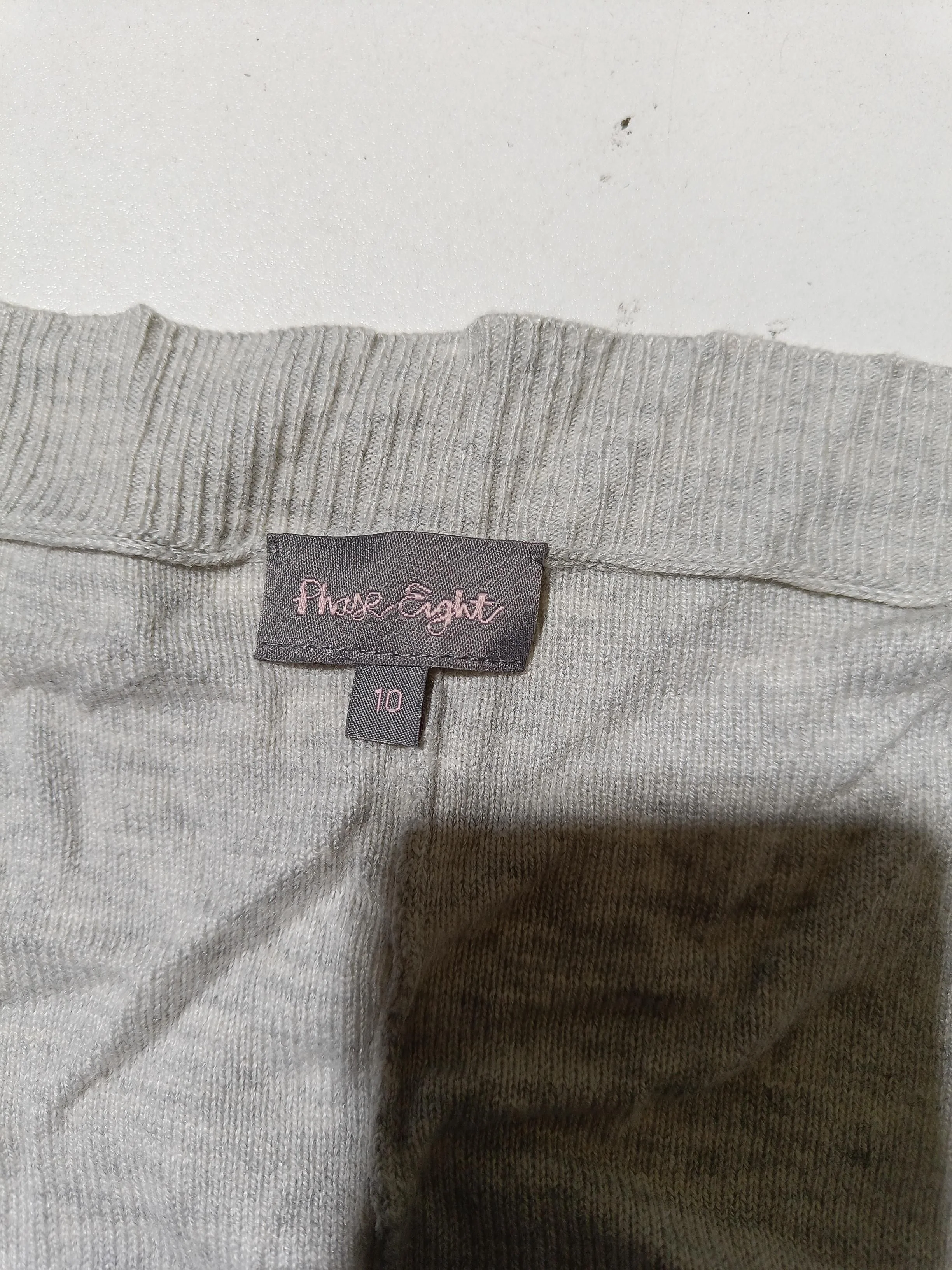 Phase Eight Women's Cardigan UK 10 Grey Nylon - Image 6
