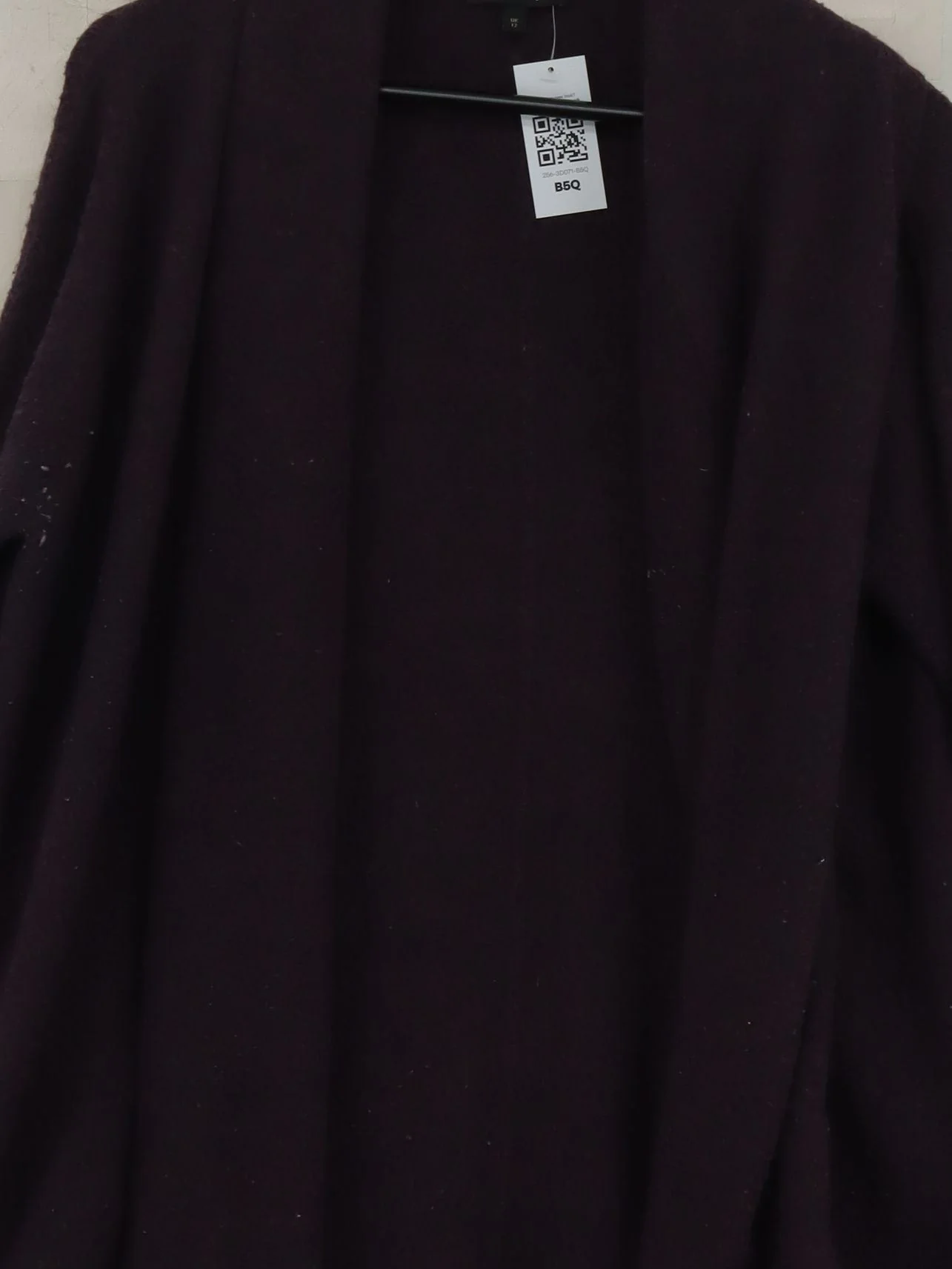 Phase Eight Women's Cardigan UK 12 Purple Acrylic - Image 3