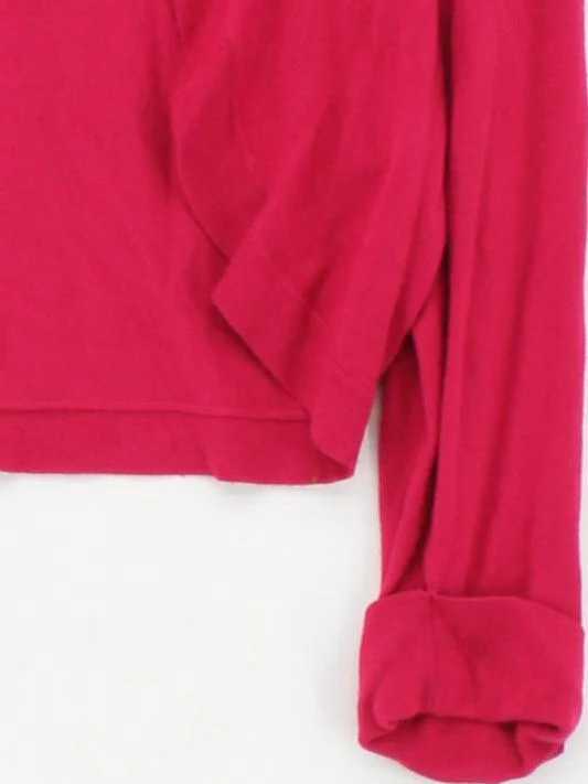 Phase Eight Women's Cardigan UK 14 Pink Viscose with Nylon V-Neck Cardigan - Image 4