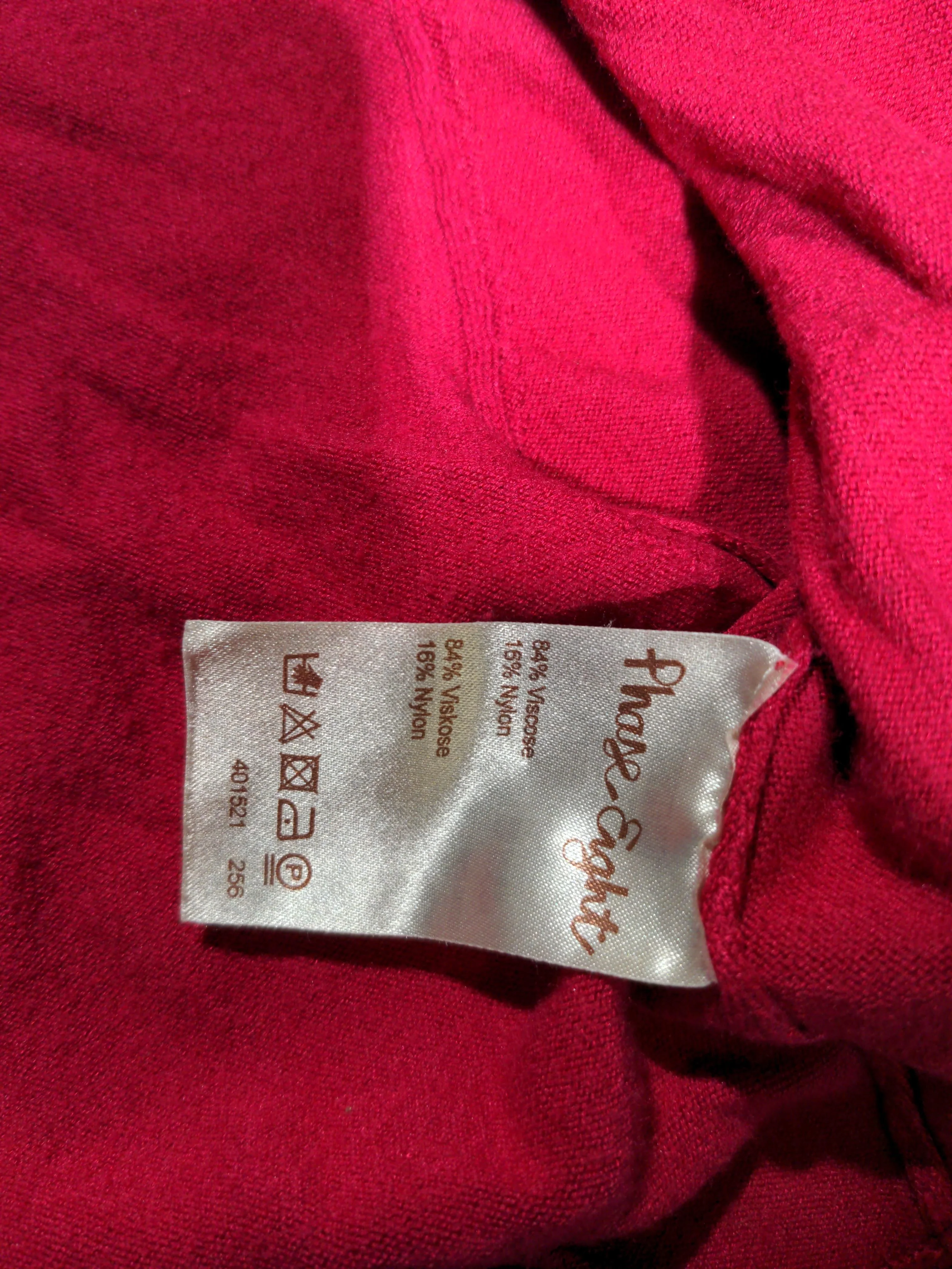 Phase Eight Women's Cardigan UK 14 Pink Viscose with Nylon V-Neck Cardigan - Image 6