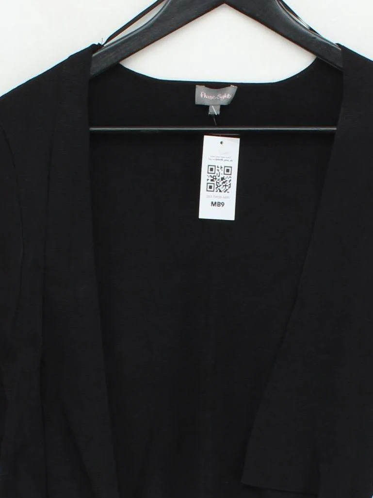 Phase Eight Women's Cardigan UK 16 Black 100% Other V-Neck Cardigan - Image 3