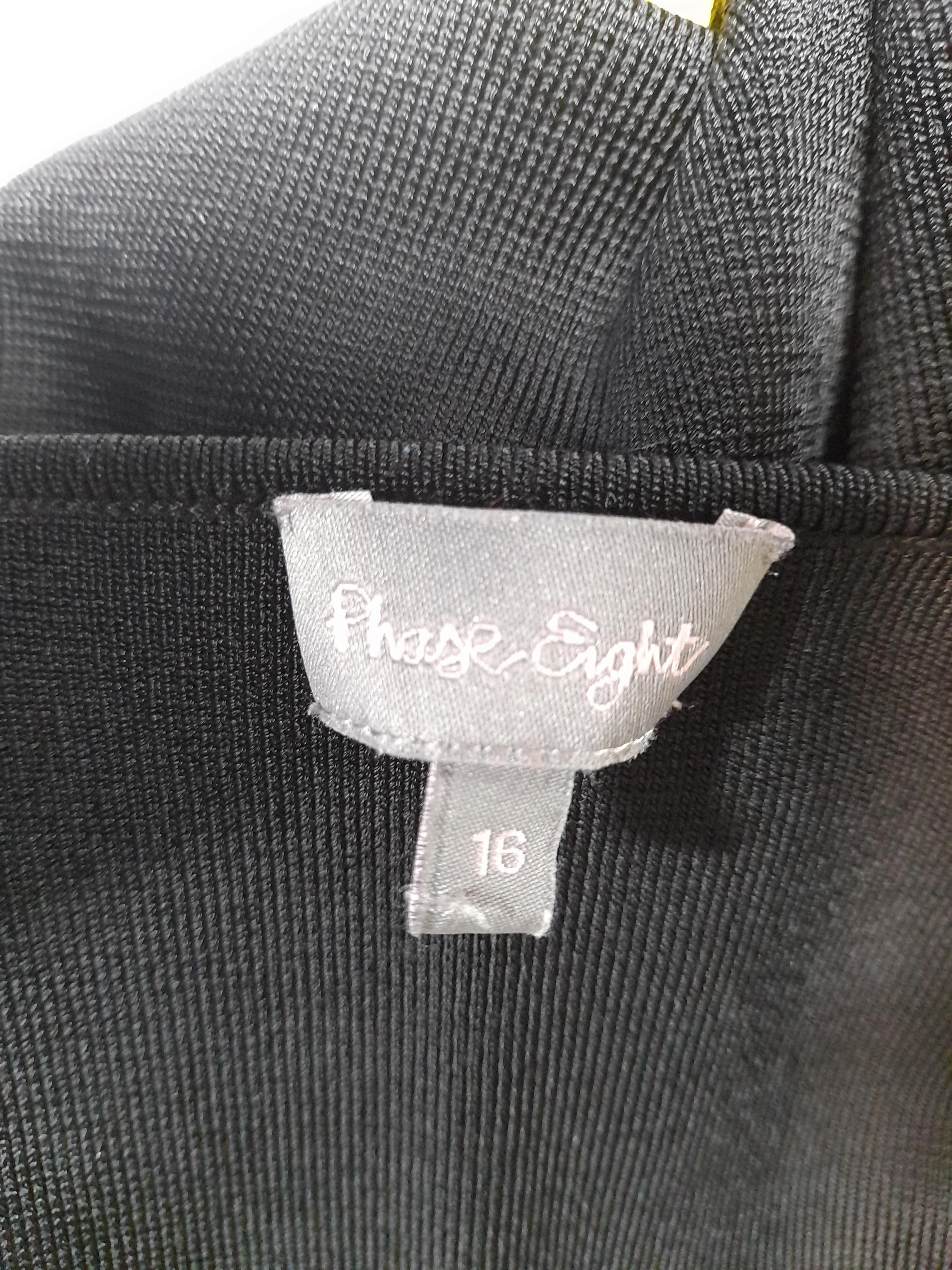 Phase Eight Women's Cardigan UK 16 Black 100% Other V-Neck Cardigan - Image 5