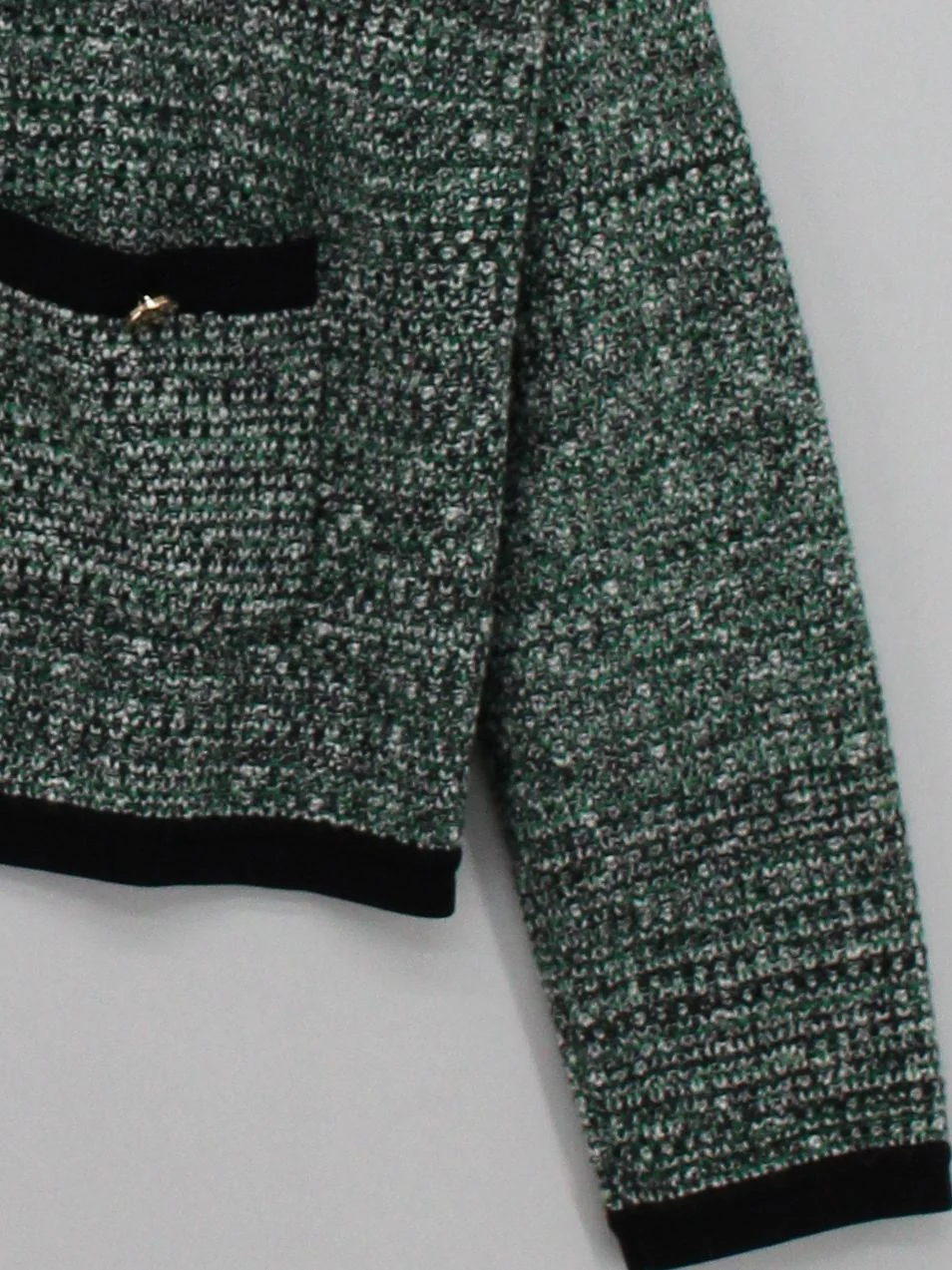 Phase Eight Women's Cardigan UK 16 Green Acrylic - Image 4
