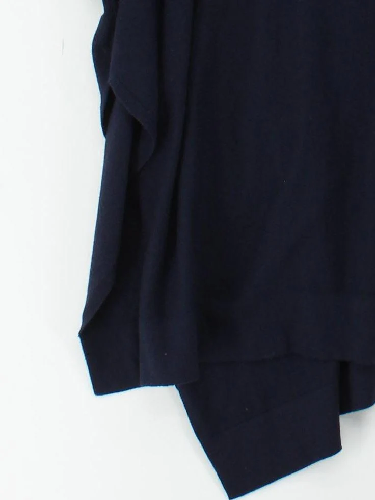 Phase Eight Women's Coat M Blue Polyester with Cotton, Nylon, Wool Overcoat - Image 4
