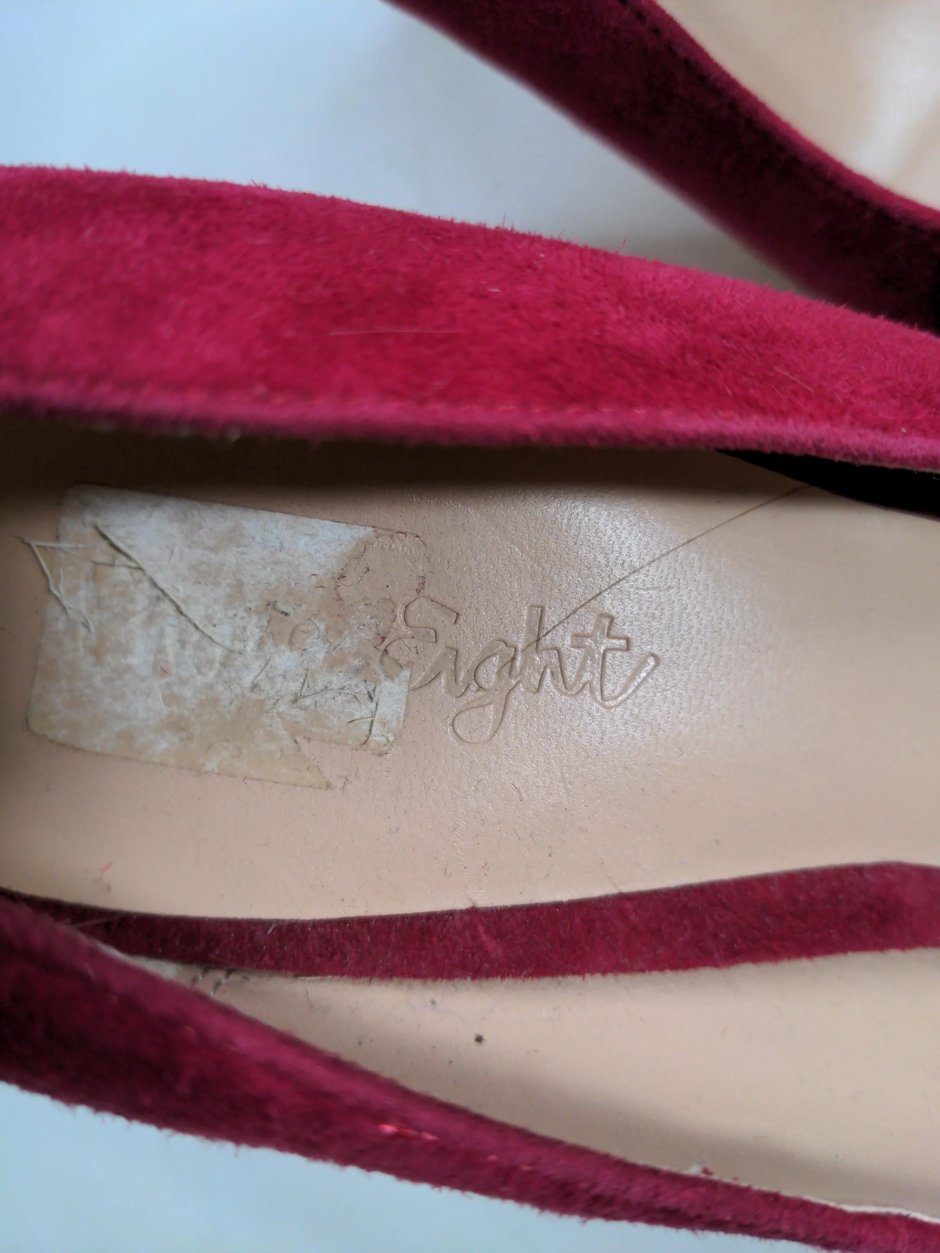 Phase Eight Women's Heels UK 5 Red 100% Suede Court - Image 8