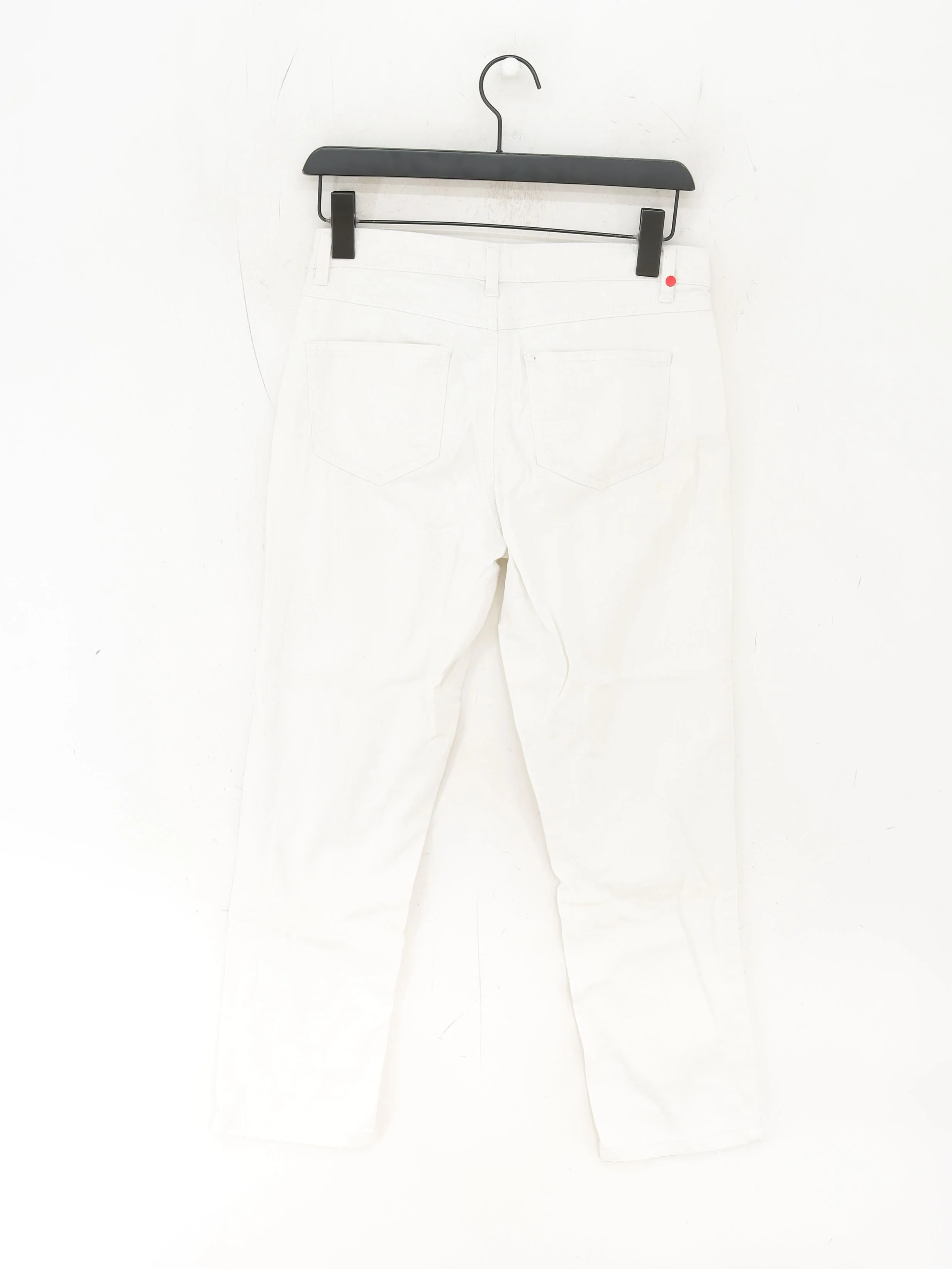Phase Eight Women's Jeans UK 10 White Cotton with Elastane Straight - Image 2